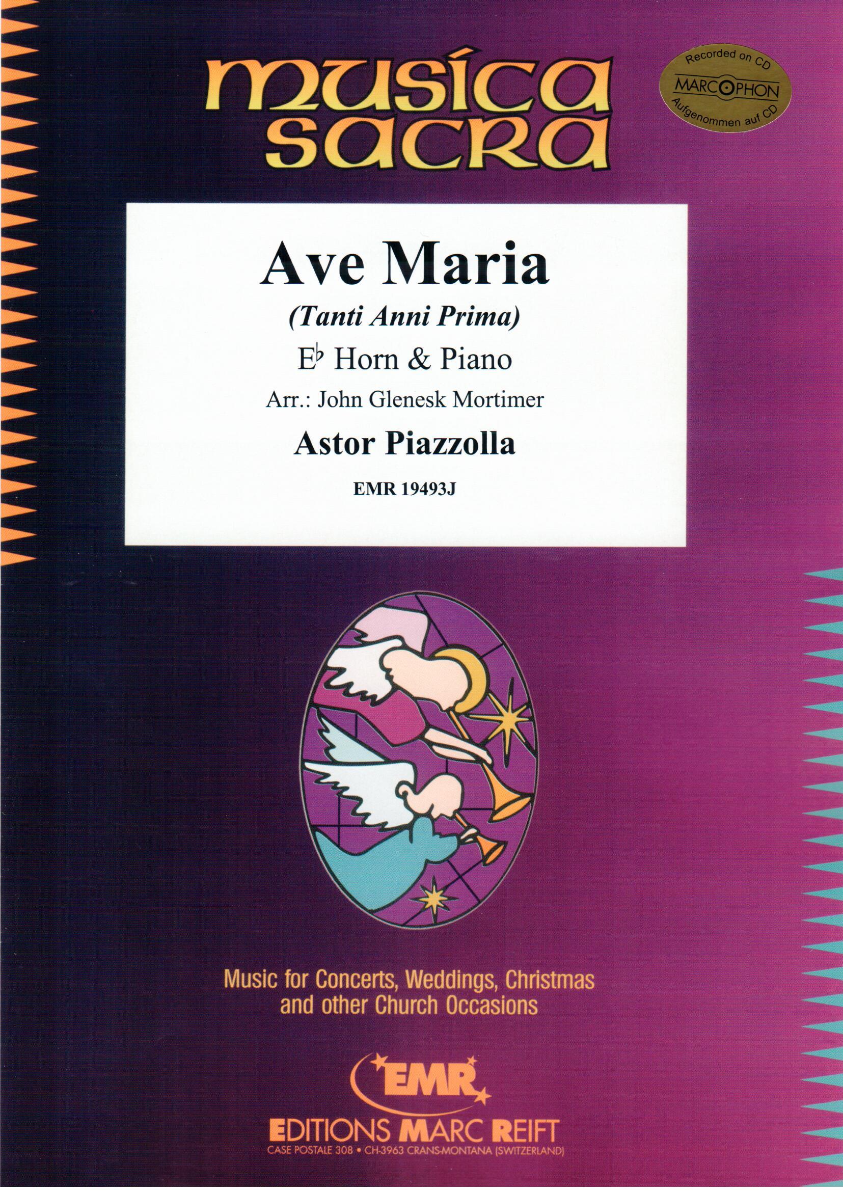 AVE MARIA, SOLOS for E♭. Horn