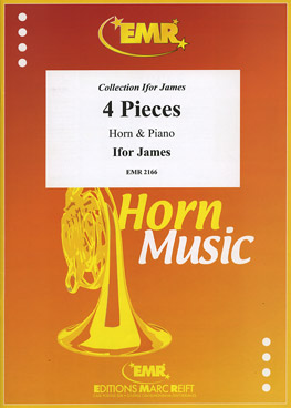 4 PIECES, SOLOS for E♭. Horn