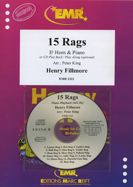 15 RAGS, SOLOS for E♭. Horn