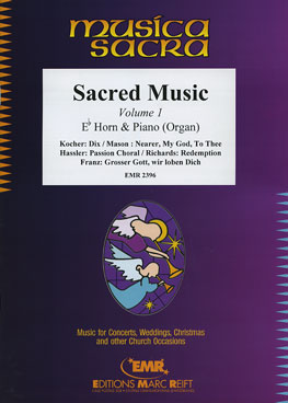 SACRED MUSIC VOLUME 1, SOLOS for E♭. Horn