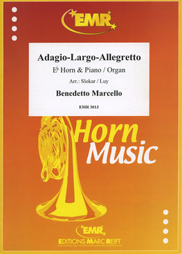 ADAGIO-LARGO-ALLEGRETTO, SOLOS for E♭. Horn