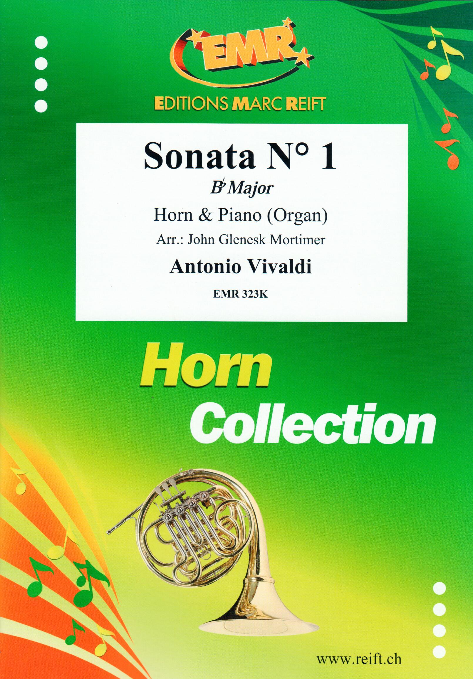 SONATA N° 1 IN BB MAJOR, SOLOS for E♭. Horn