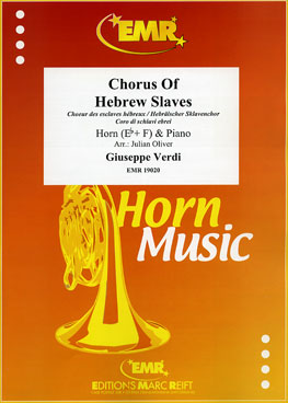 CHORUS OF HEBREW SLAVES, SOLOS for E♭. Horn