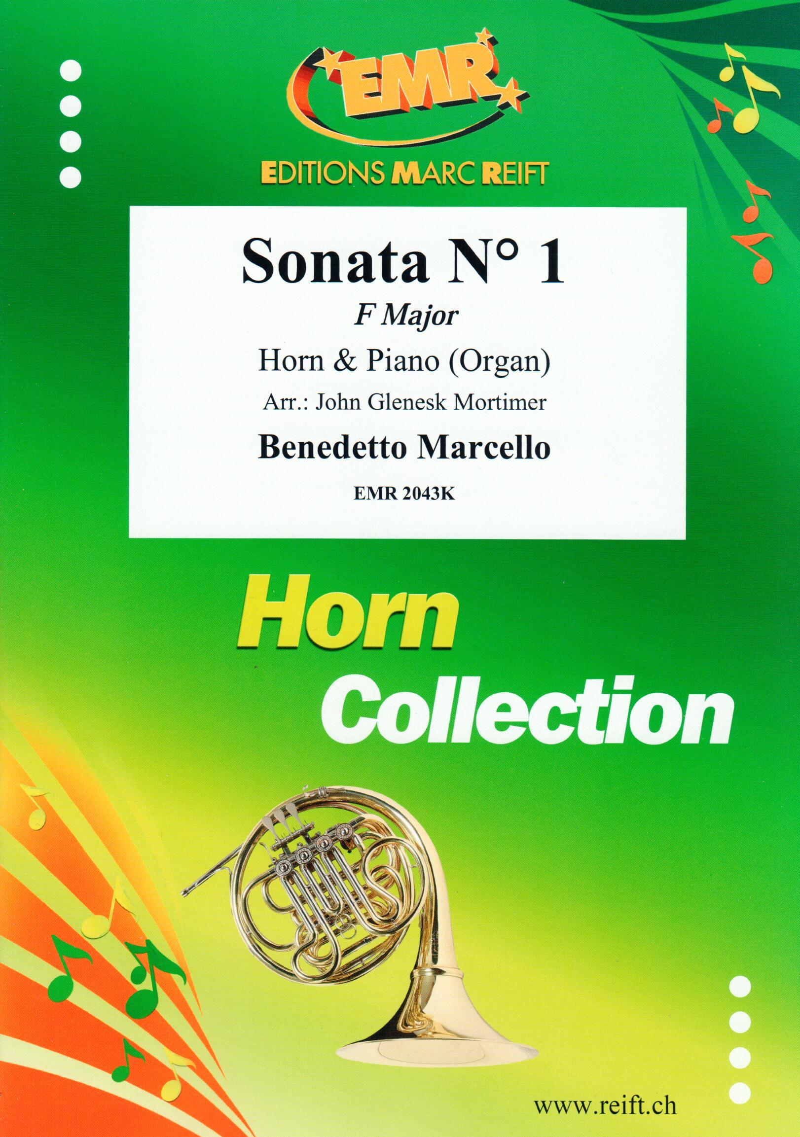 SONATA N° 1 IN F MAJOR, SOLOS for E♭. Horn