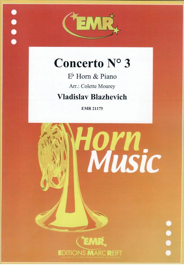 CONCERTO N° 3, SOLOS for E♭. Horn