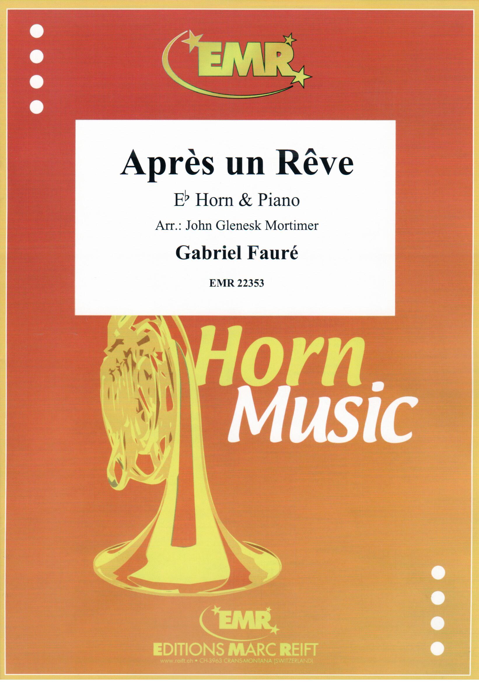 APRèS UN RêVE, SOLOS for E♭. Horn