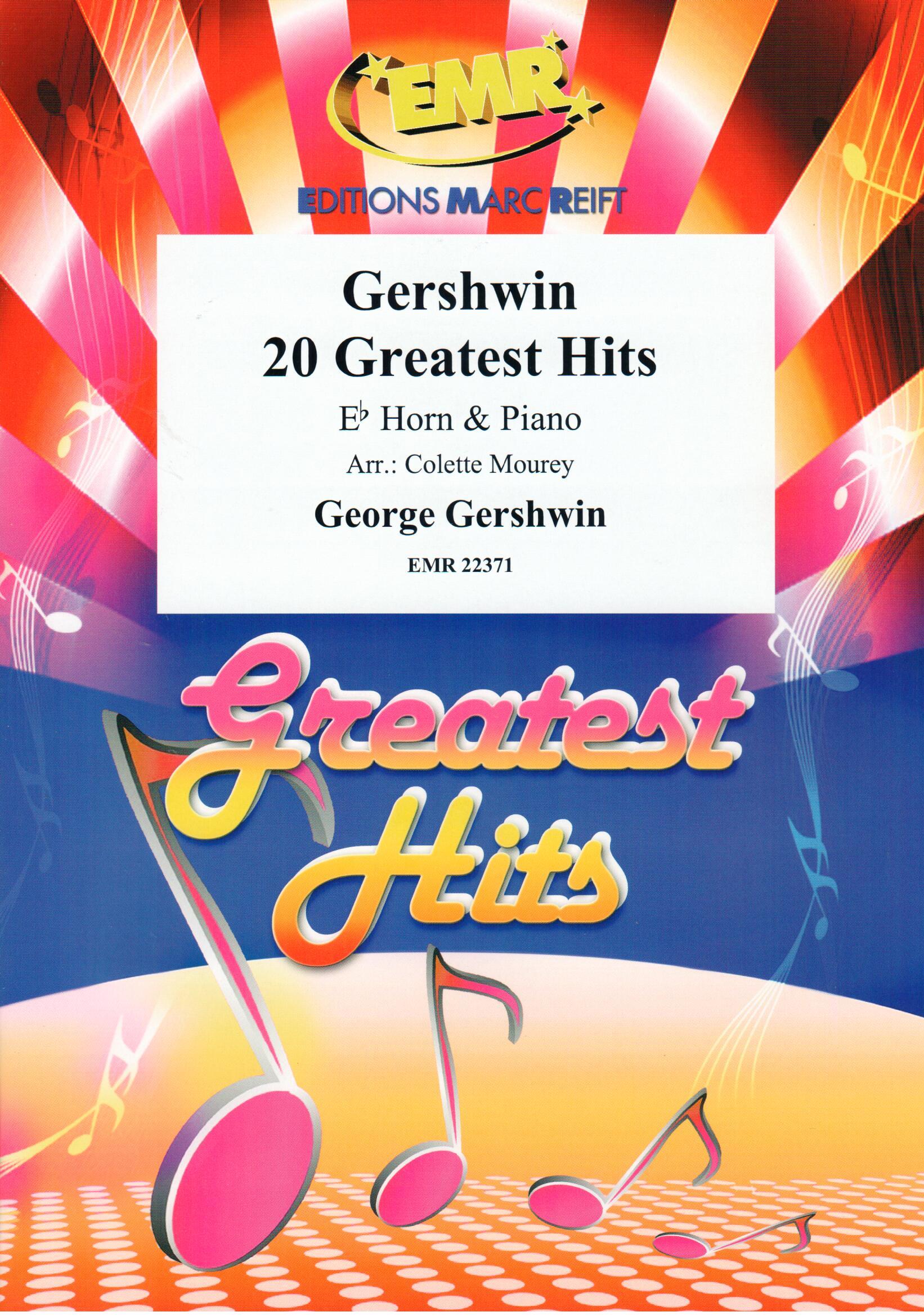 GERSHWIN 20 GREATEST HITS, SOLOS for E♭. Horn