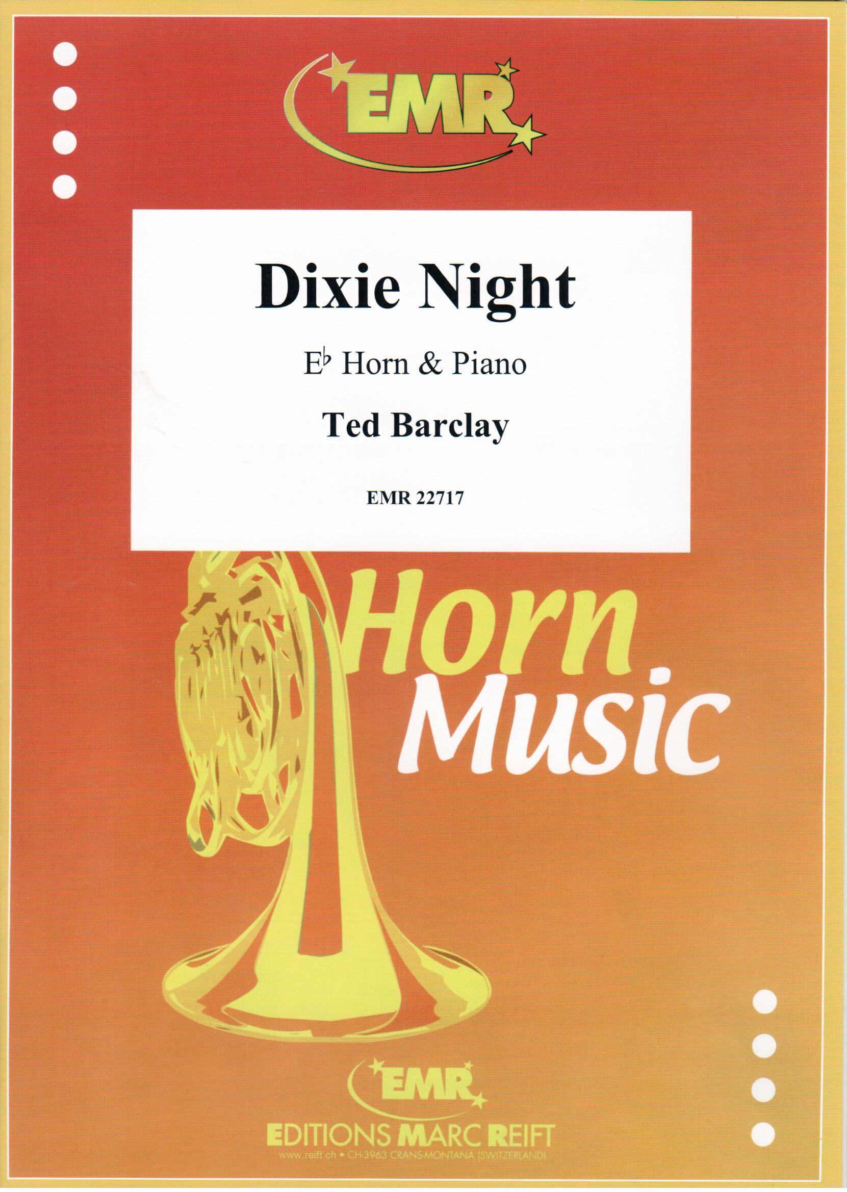 DIXIE NIGHT, SOLOS for E♭. Horn