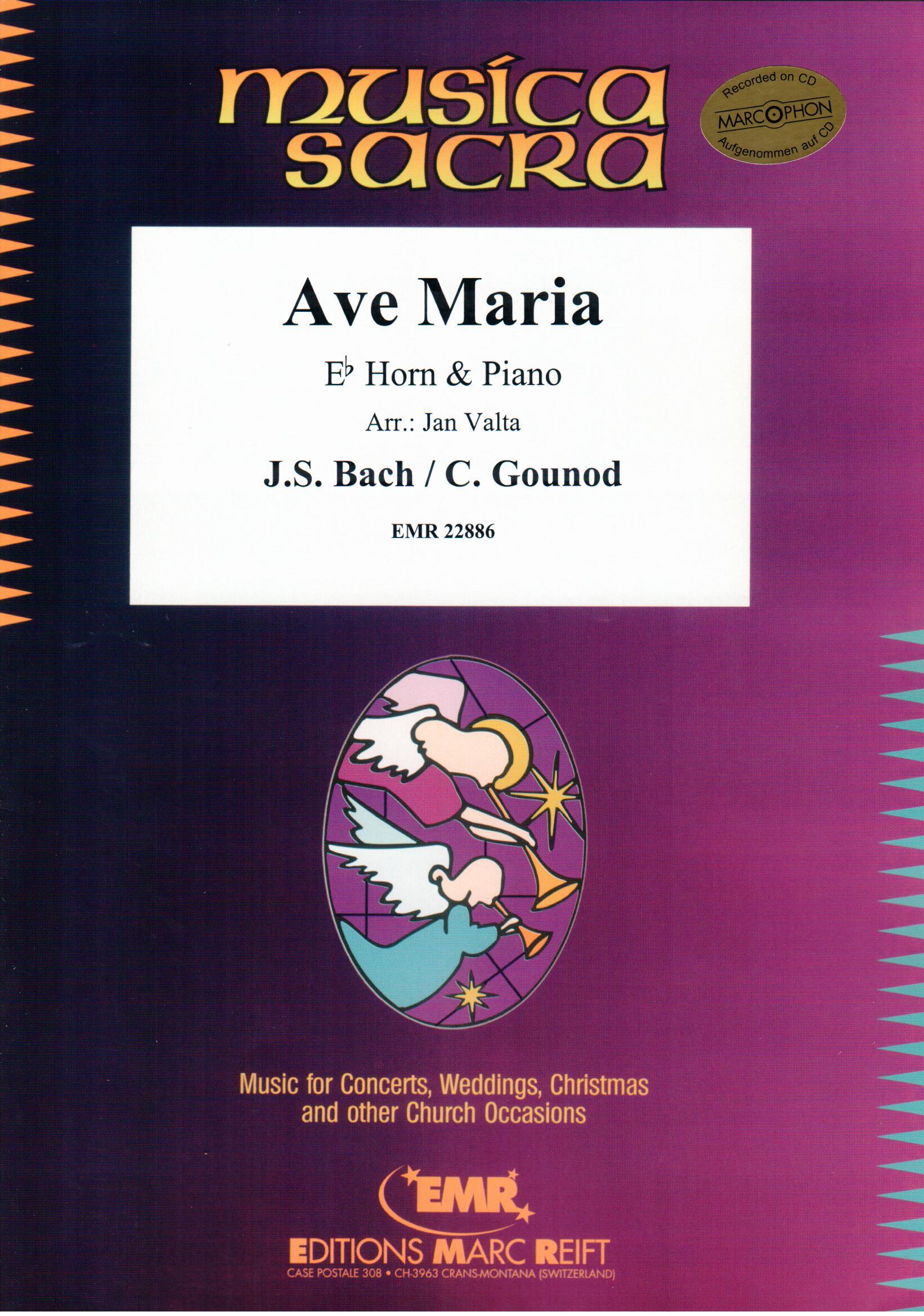 AVE MARIA, SOLOS for E♭. Horn