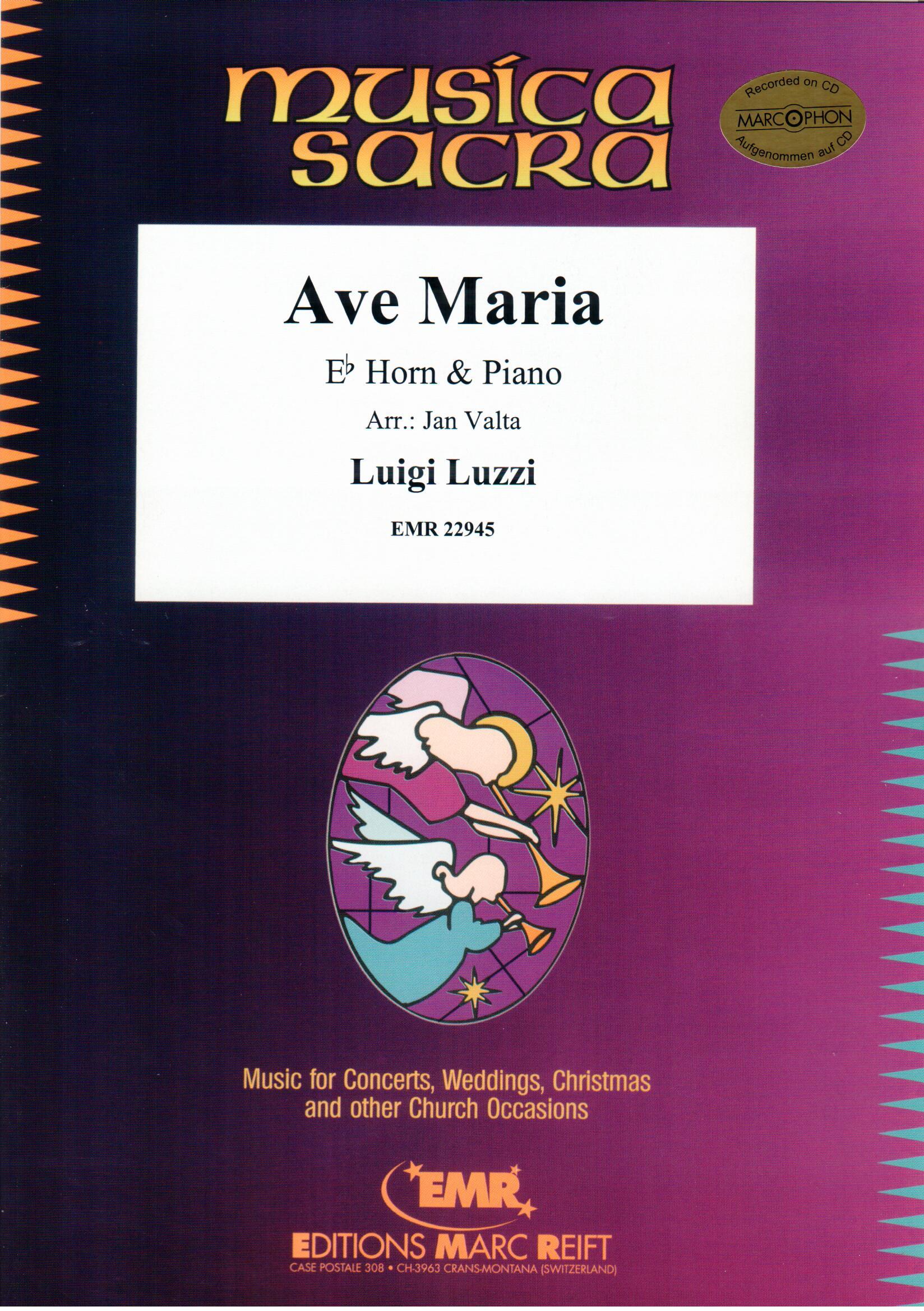 AVE MARIA, SOLOS for E♭. Horn