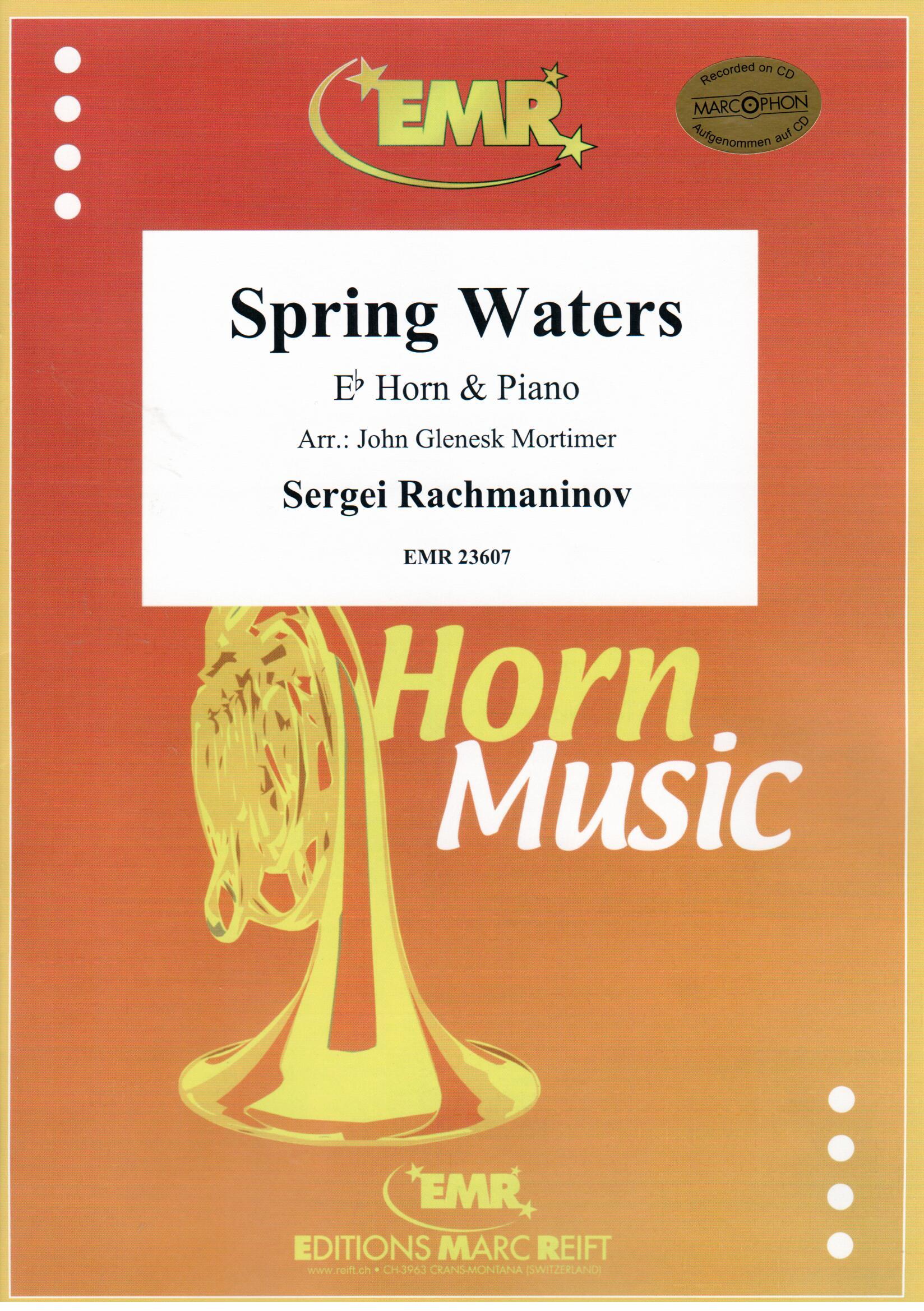 SPRING WATERS, SOLOS for E♭. Horn