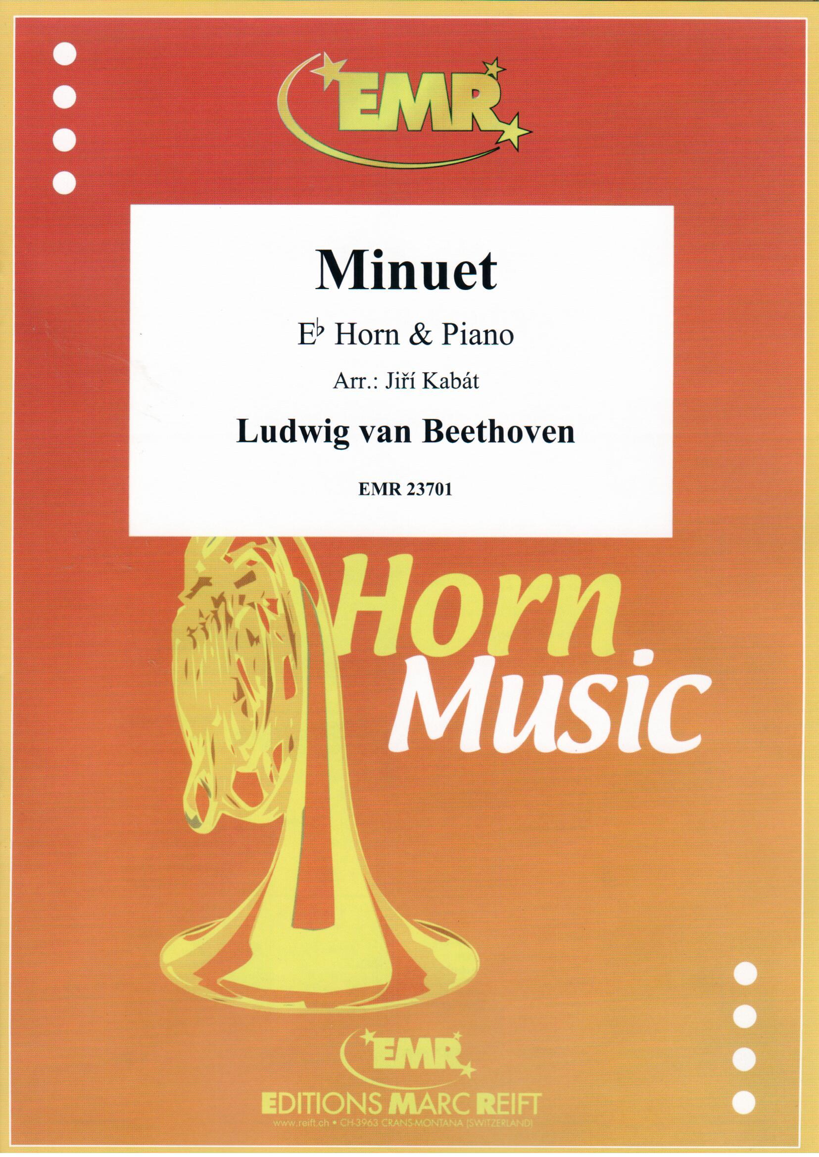 MINUET, SOLOS for E♭. Horn