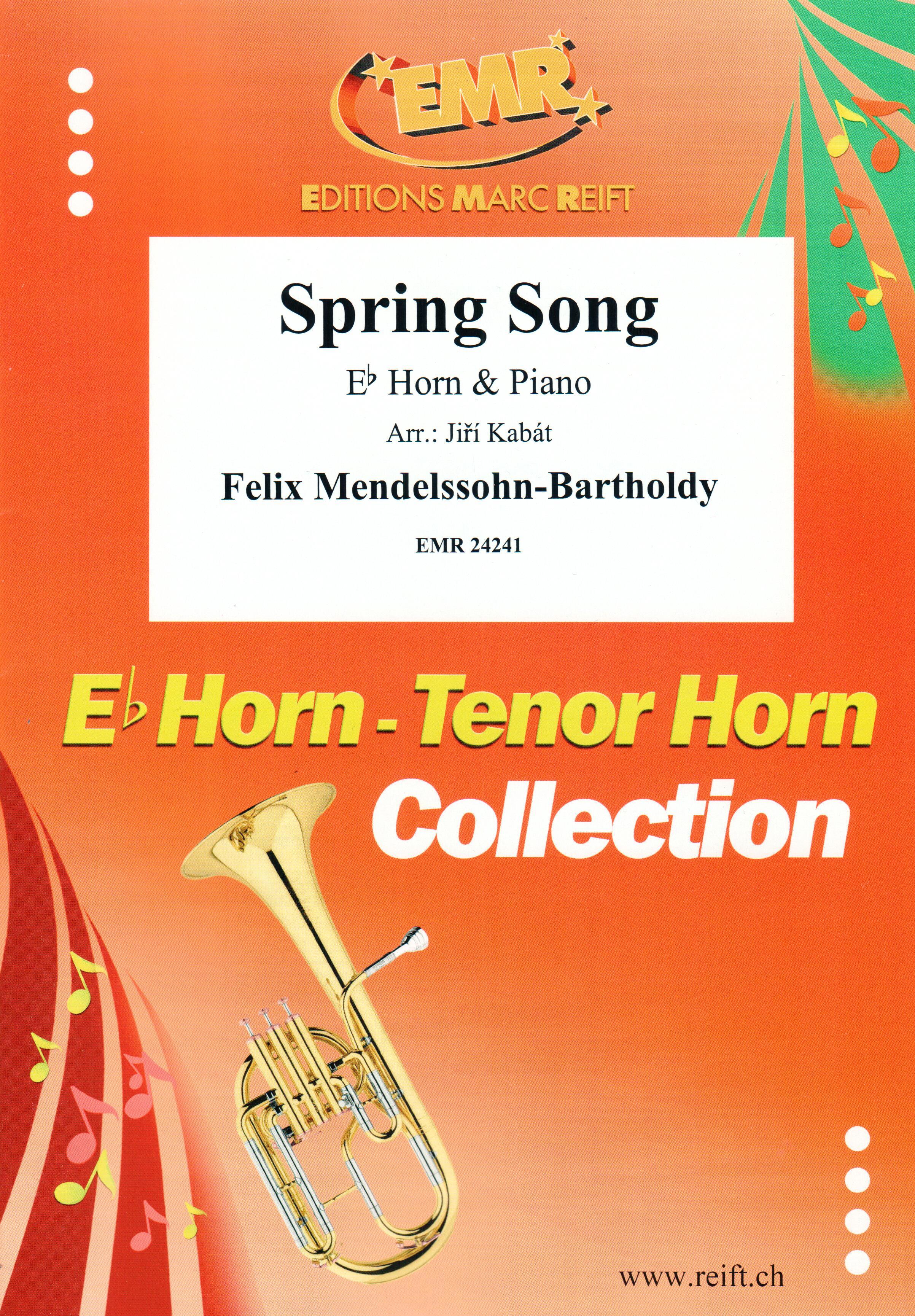 SPRING SONG, SOLOS for E♭. Horn