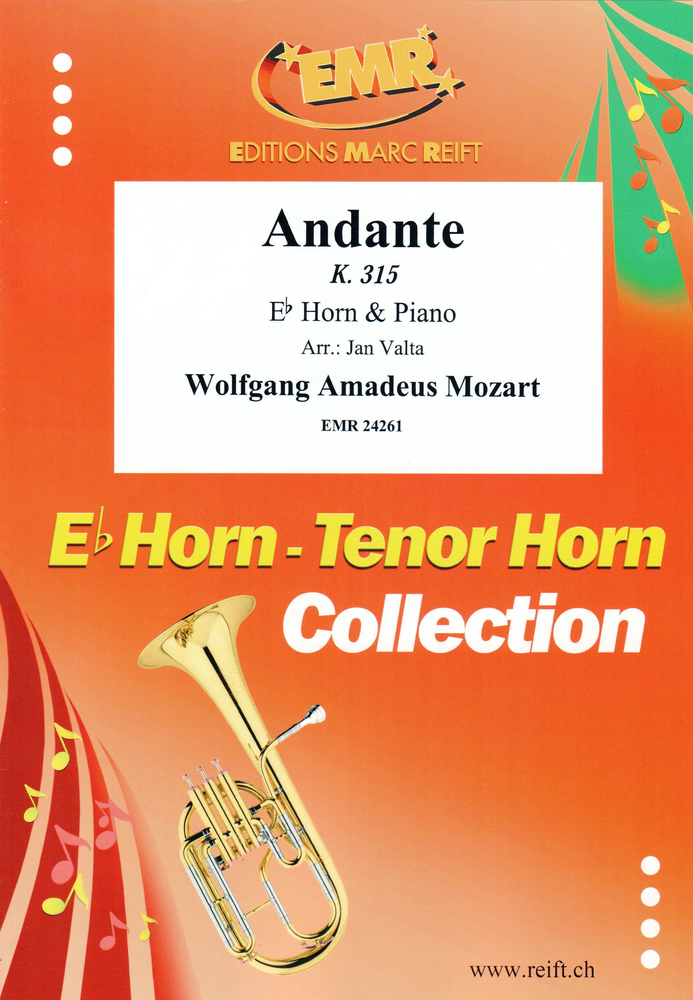 ANDANTE, SOLOS for E♭. Horn