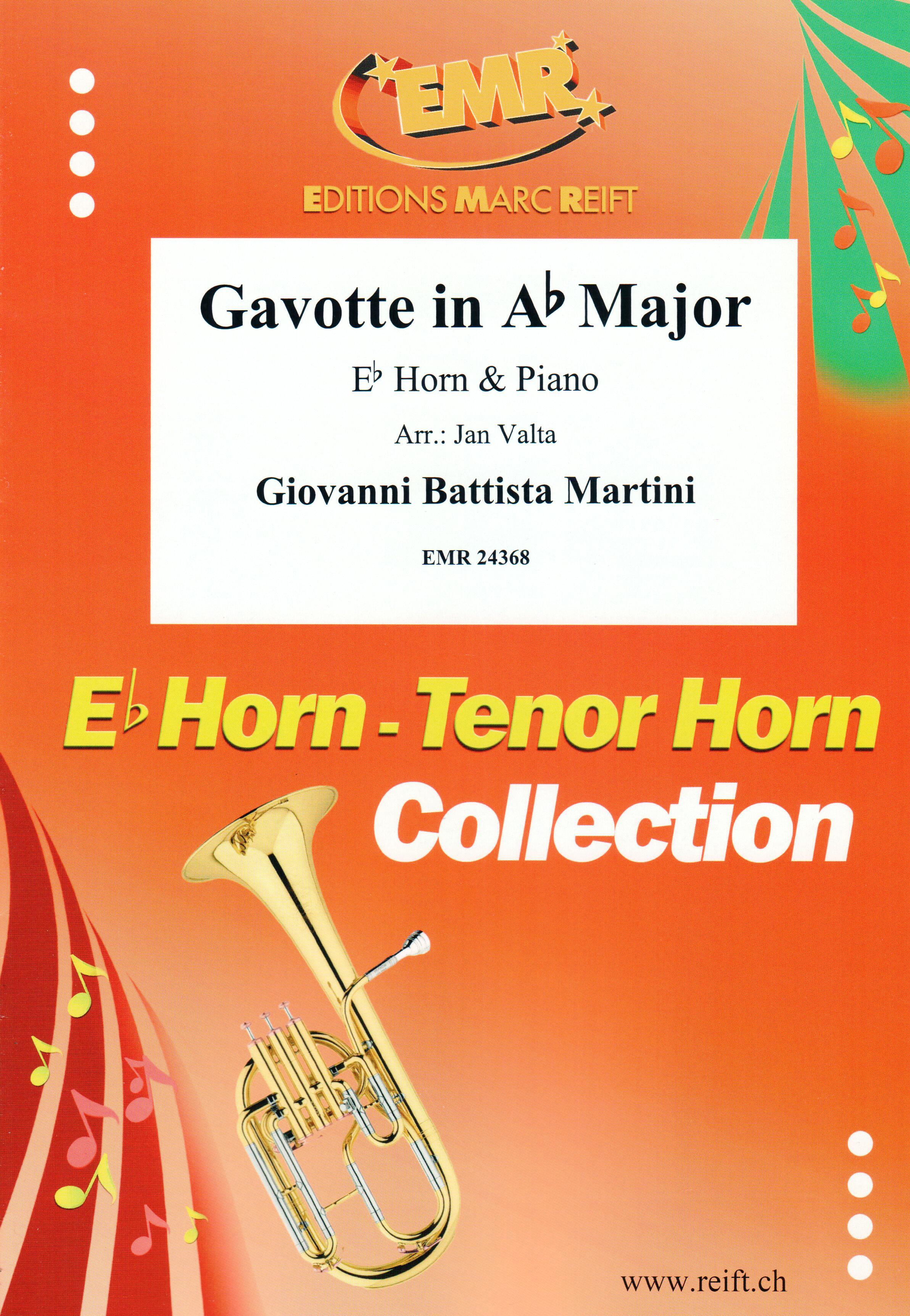 GAVOTTE IN AB MAJOR, SOLOS for E♭. Horn