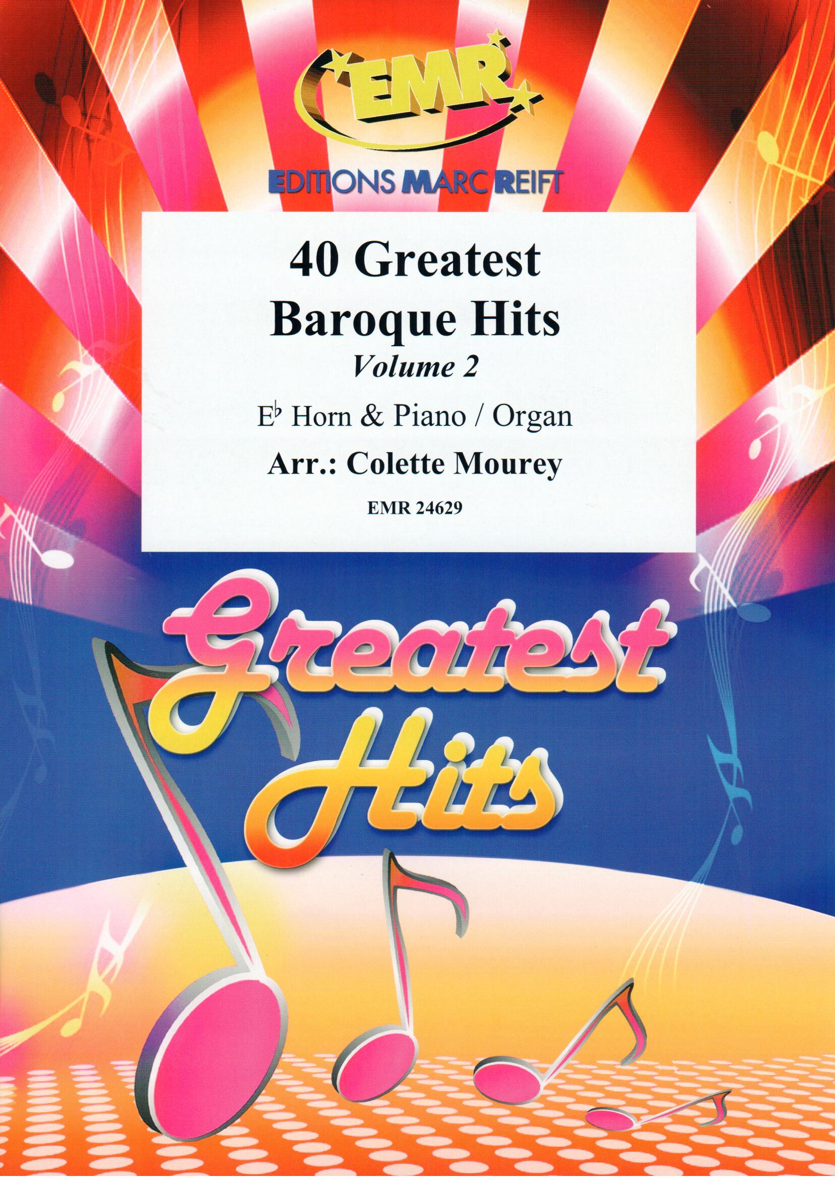 40 GREATEST BAROQUE HITS VOLUME 2, SOLOS for E♭. Horn