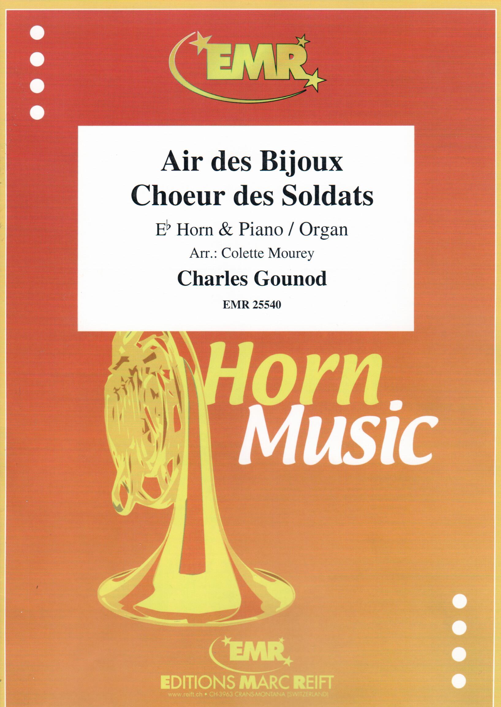 AIR DES BIJOUX / CHOEUR DES SOLDATS, SOLOS for E♭. Horn