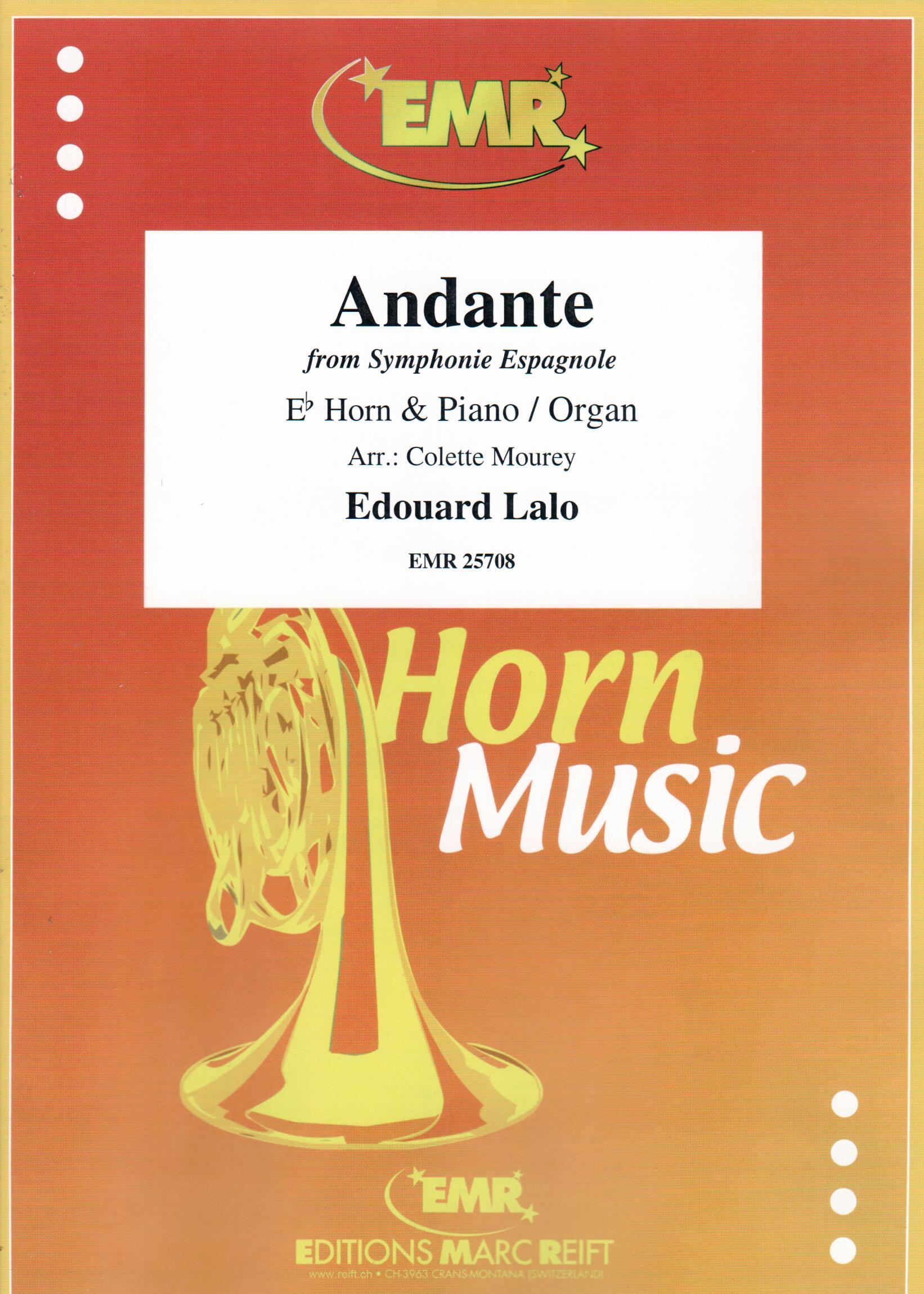 ANDANTE, SOLOS for E♭. Horn