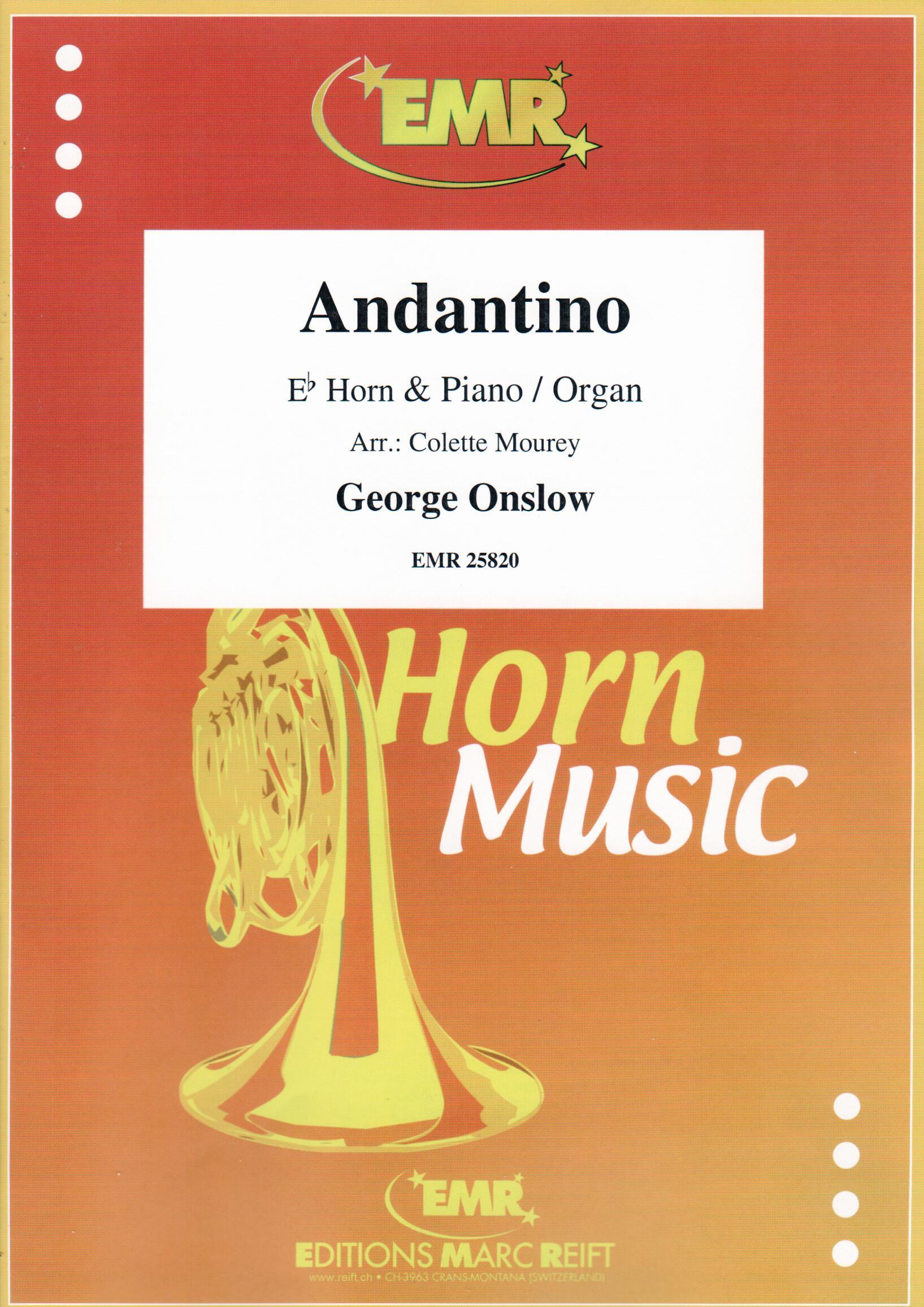 ANDANTINO, SOLOS for E♭. Horn