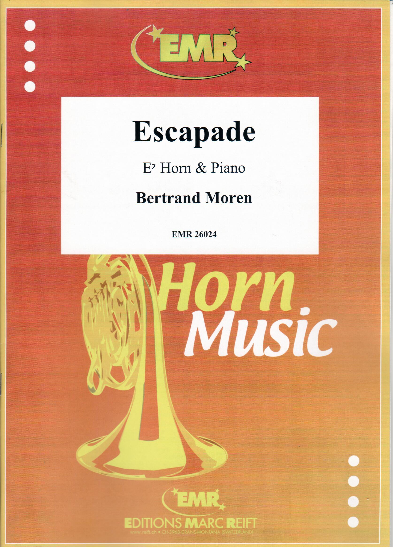 ESCAPADE, SOLOS for E♭. Horn