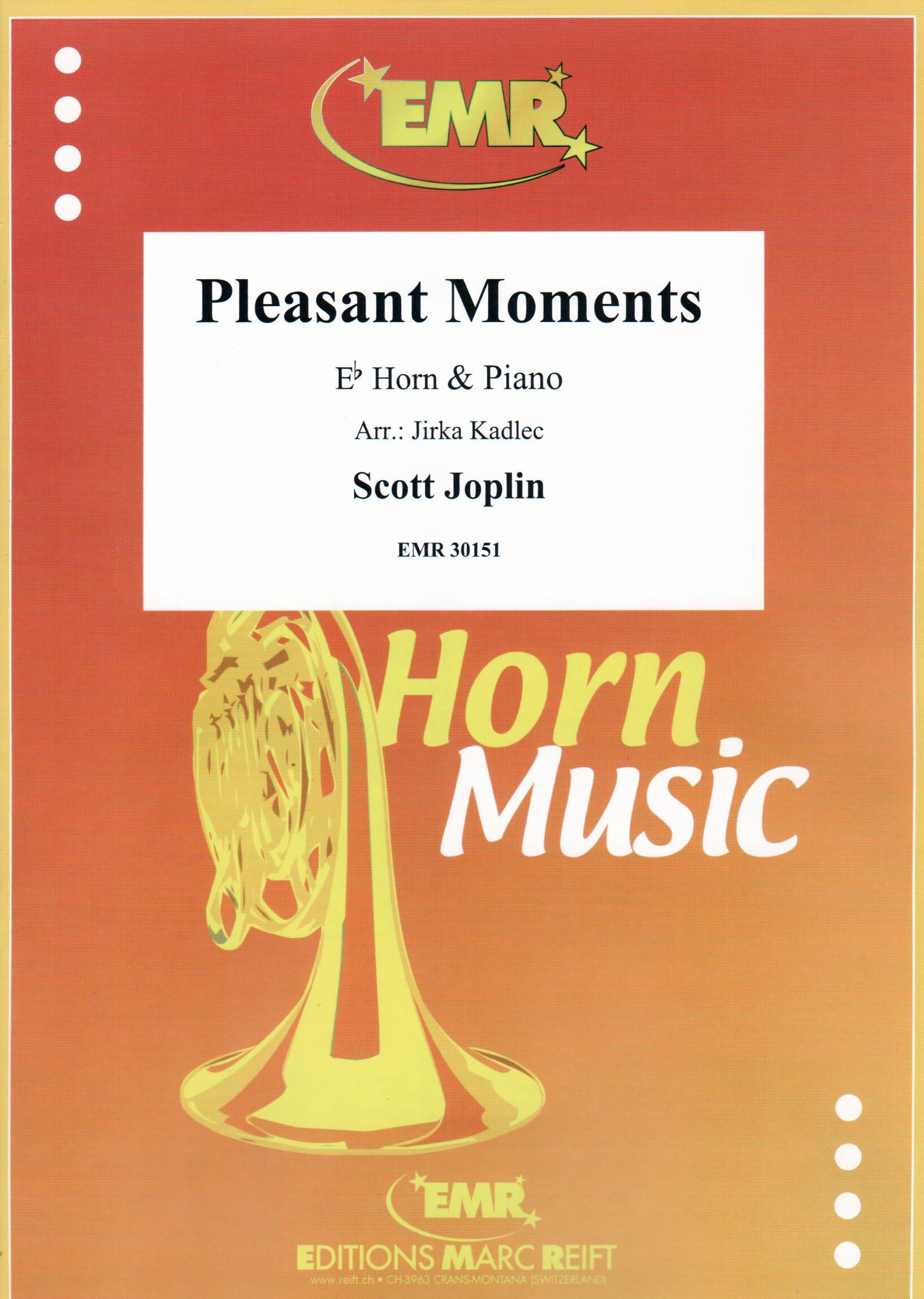 PLEASANT MOMENTS, SOLOS for E♭. Horn