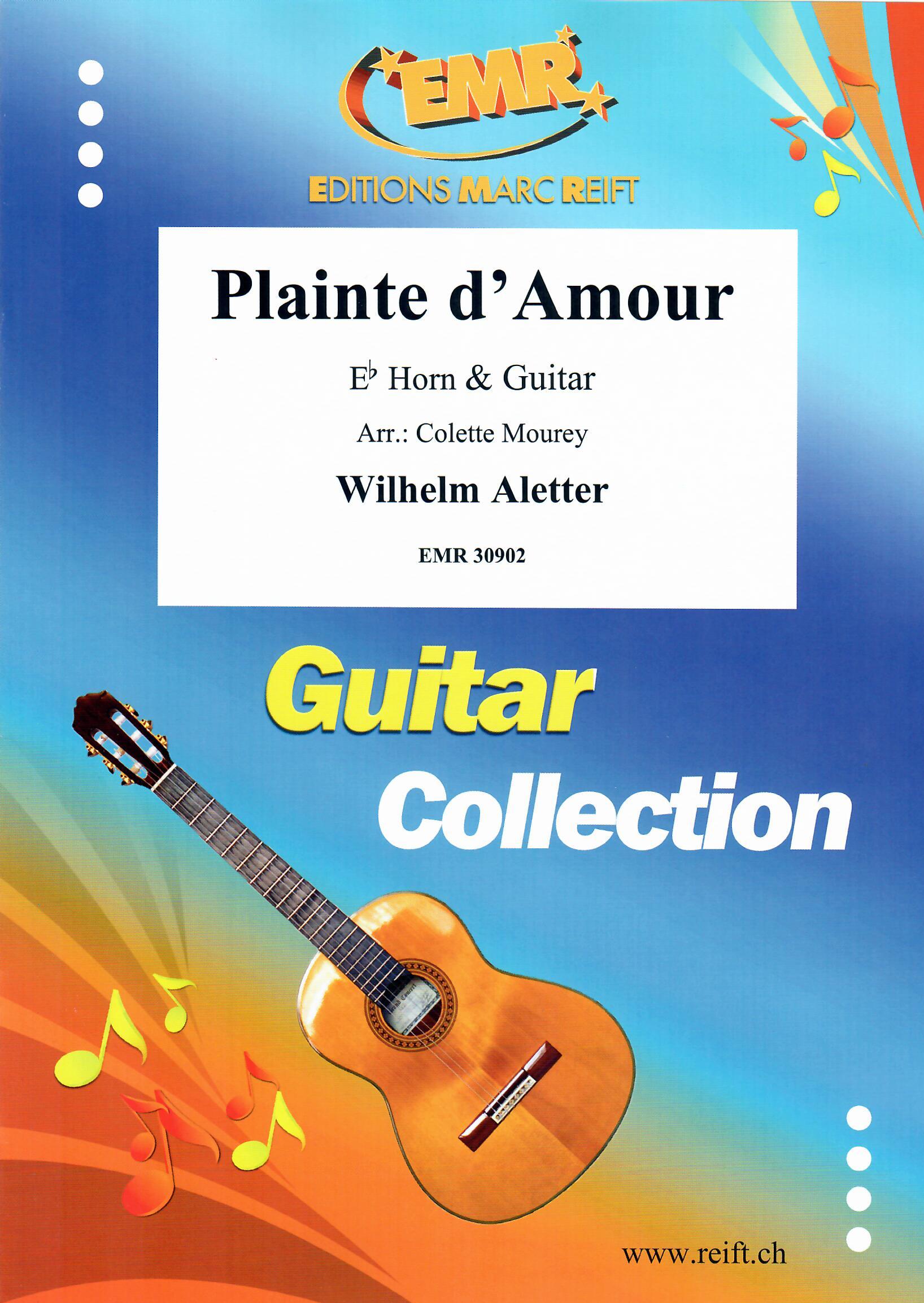 PLAINTE D'AMOUR, SOLOS for E♭. Horn