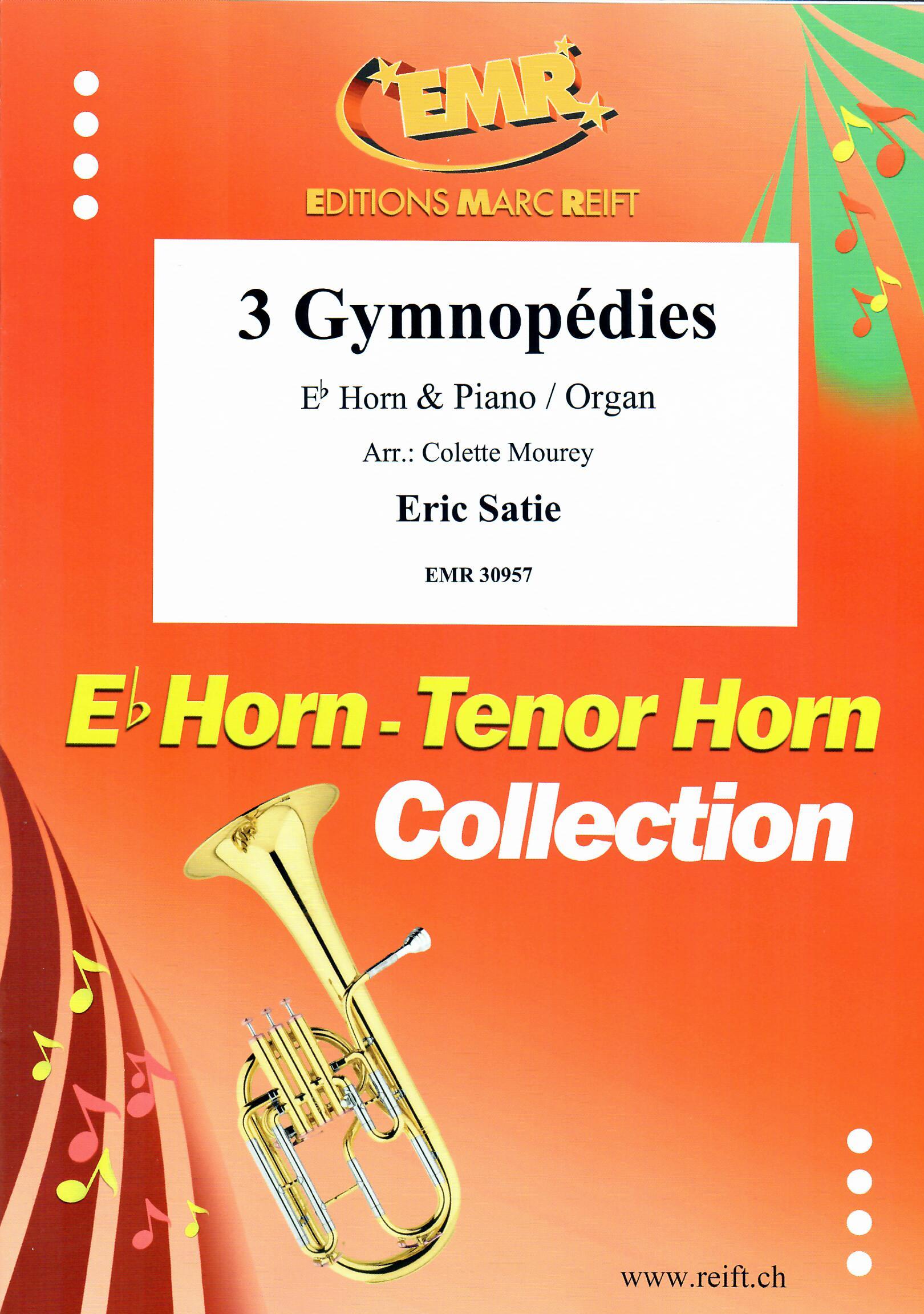 3 GYMNOPEDIES, SOLOS for E♭. Horn