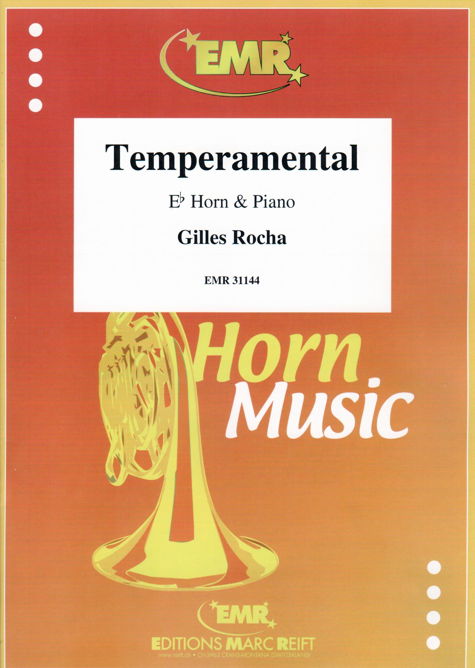 TEMPERAMENTAL, SOLOS for E♭. Horn