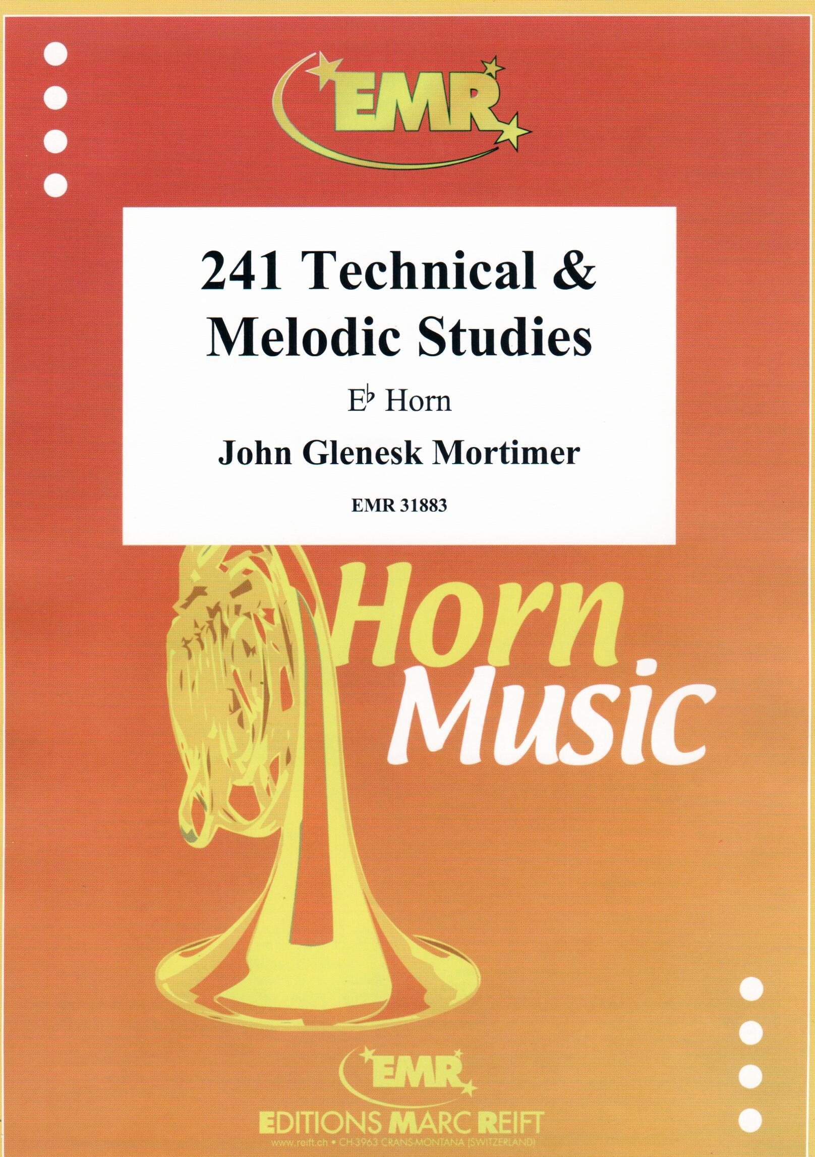 241 TECHNICAL & MELODIC STUDIES, SOLOS for E♭. Horn