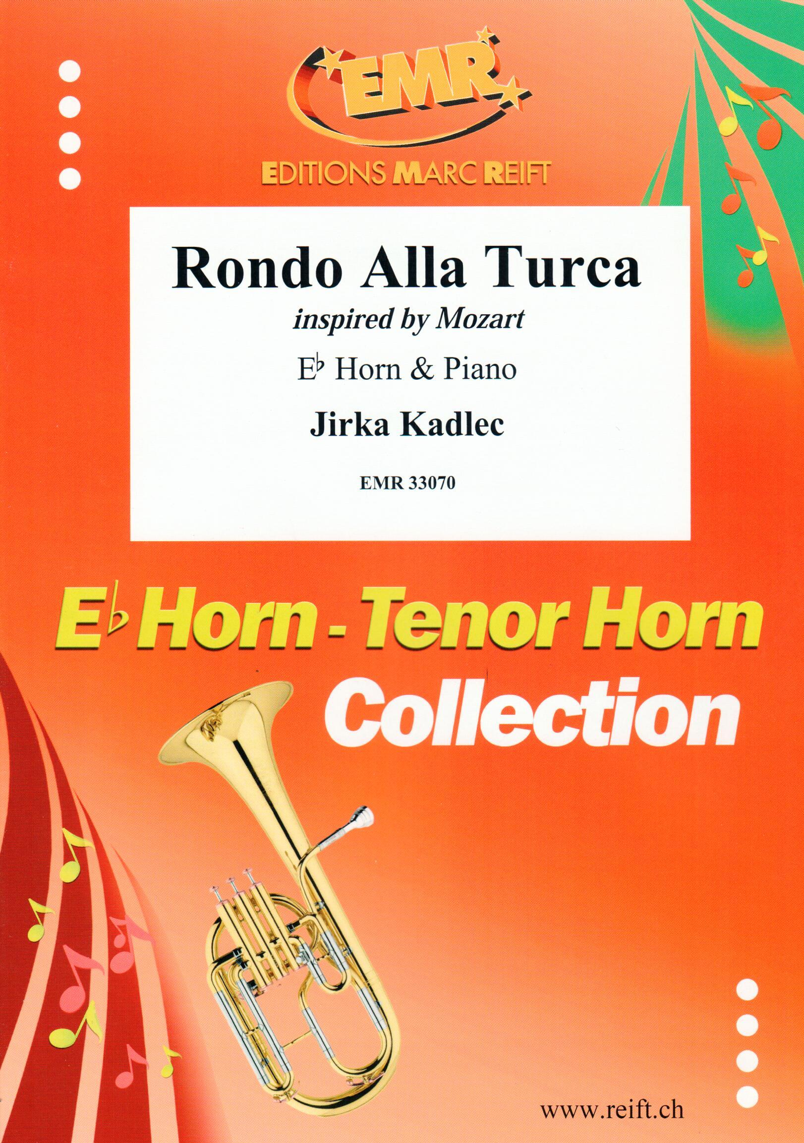 RONDO ALLA TURCA, SOLOS for E♭. Horn