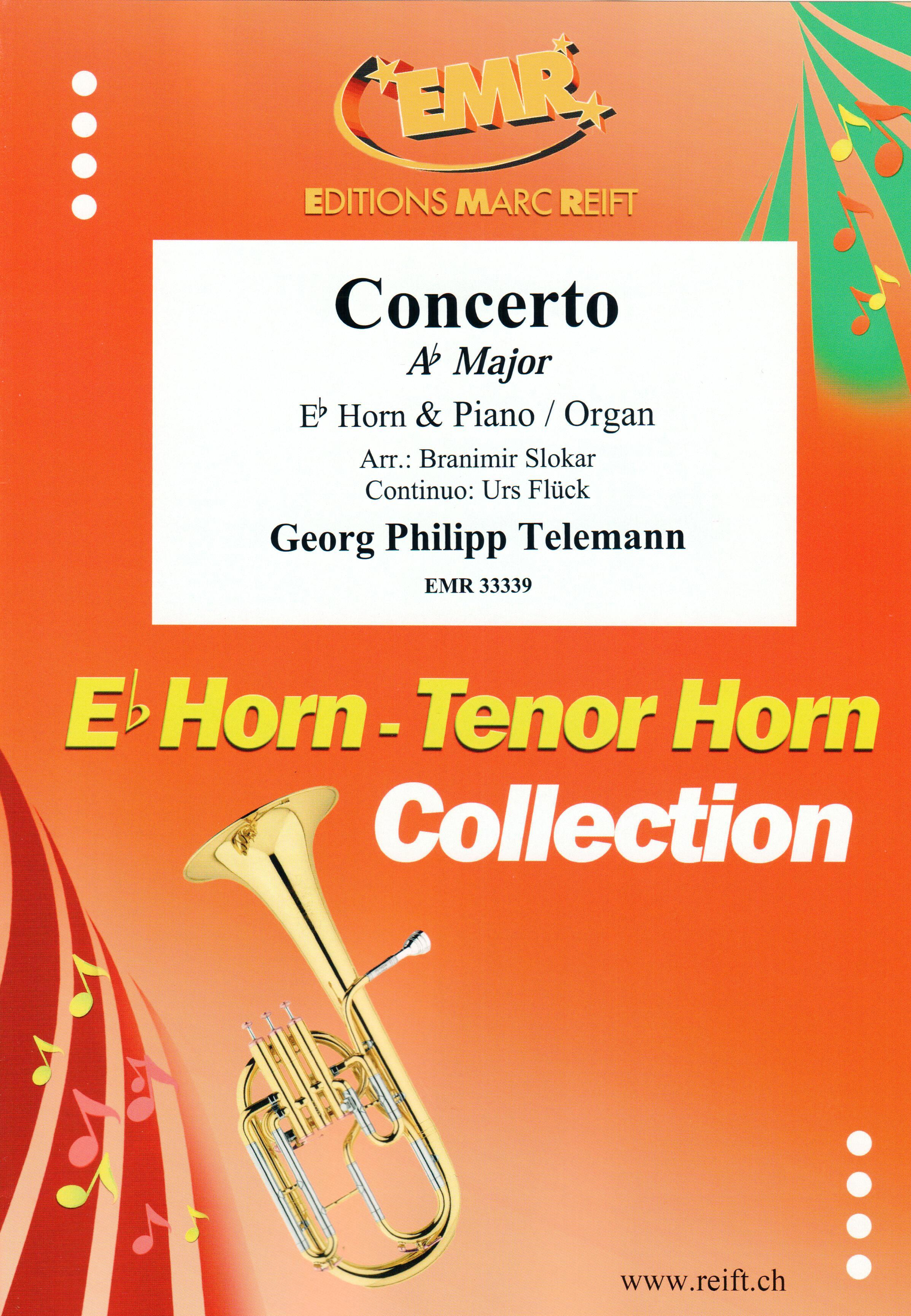 CONCERTO AB MAJOR, SOLOS for E♭. Horn