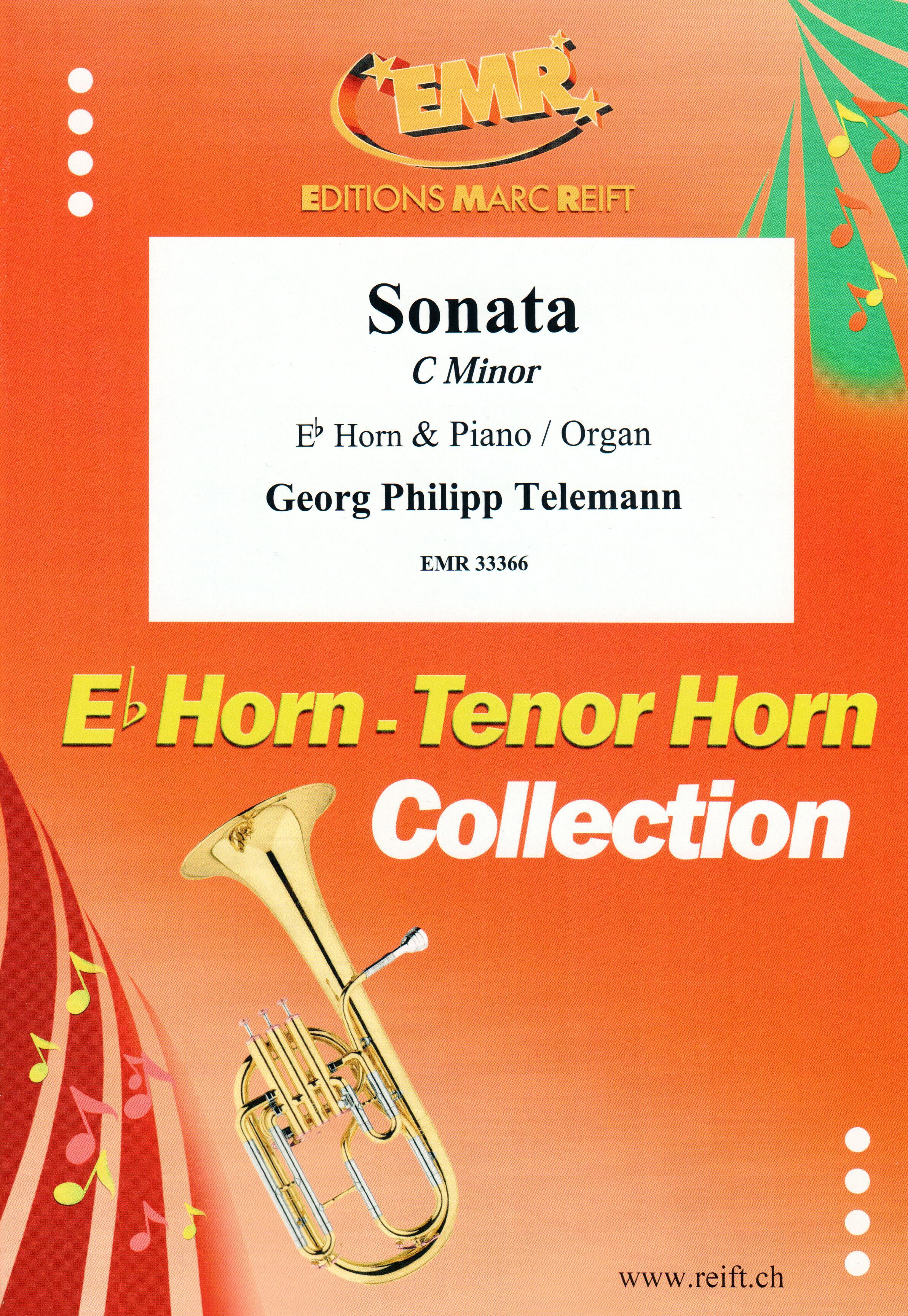 SONATA C MINOR, SOLOS for E♭. Horn