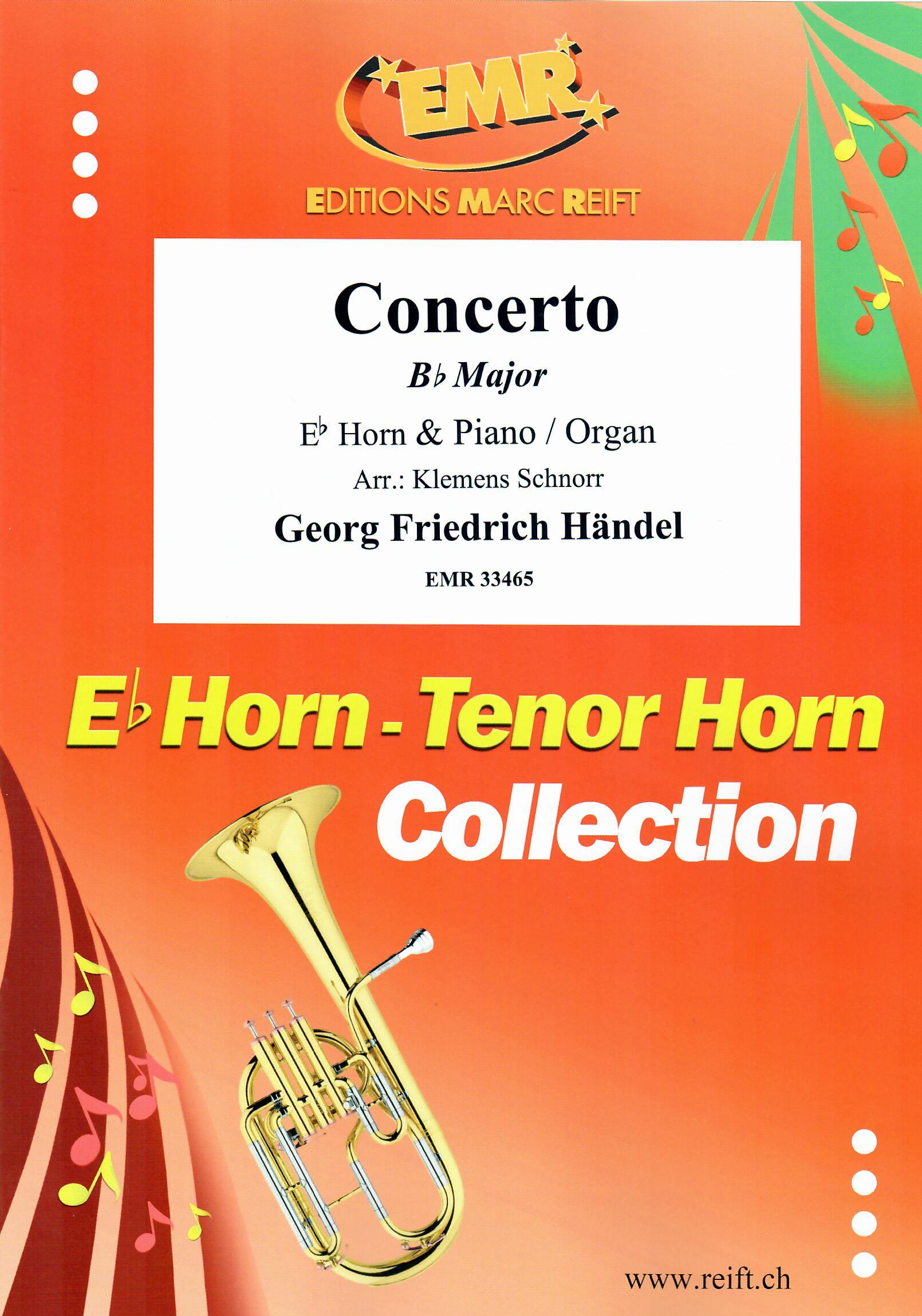 CONCERTO BB MAJOR, SOLOS for E♭. Horn