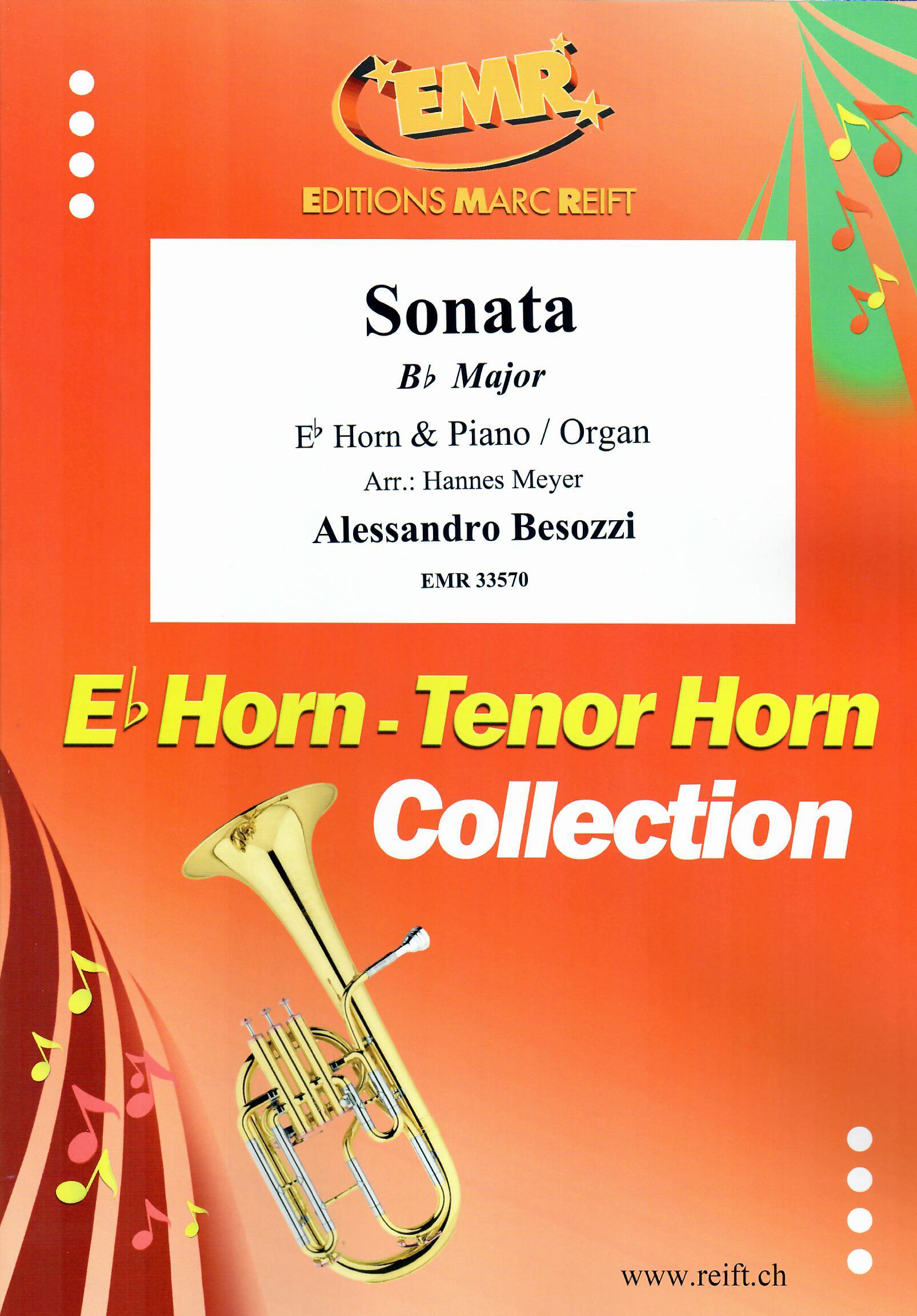 SONATA BB MAJOR, SOLOS for E♭. Horn