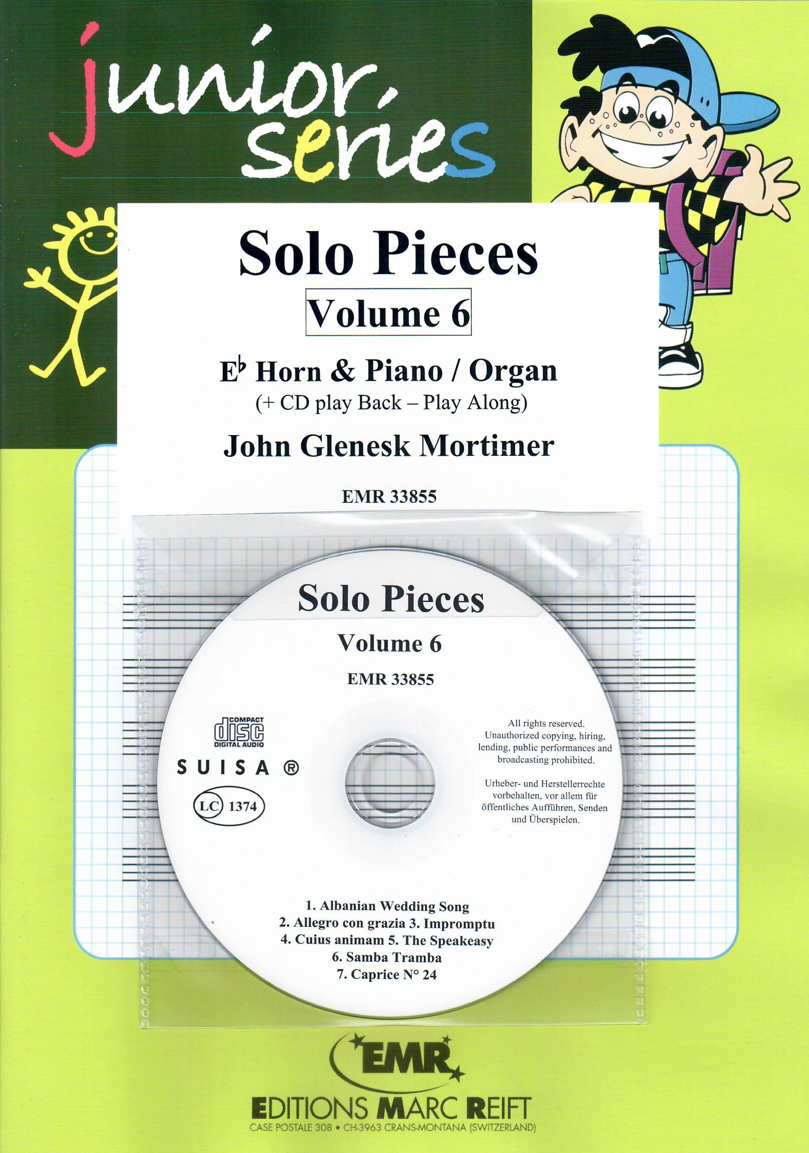 SOLO PIECES VOL. 6, SOLOS for E♭. Horn