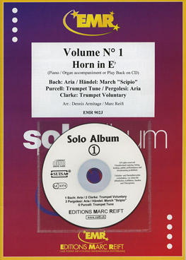 SOLO ALBUM VOLUME 01, SOLOS for E♭. Horn