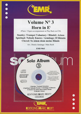 SOLO ALBUM VOLUME 03, SOLOS for E♭. Horn