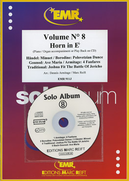 SOLO ALBUM VOLUME 08, SOLOS for E♭. Horn