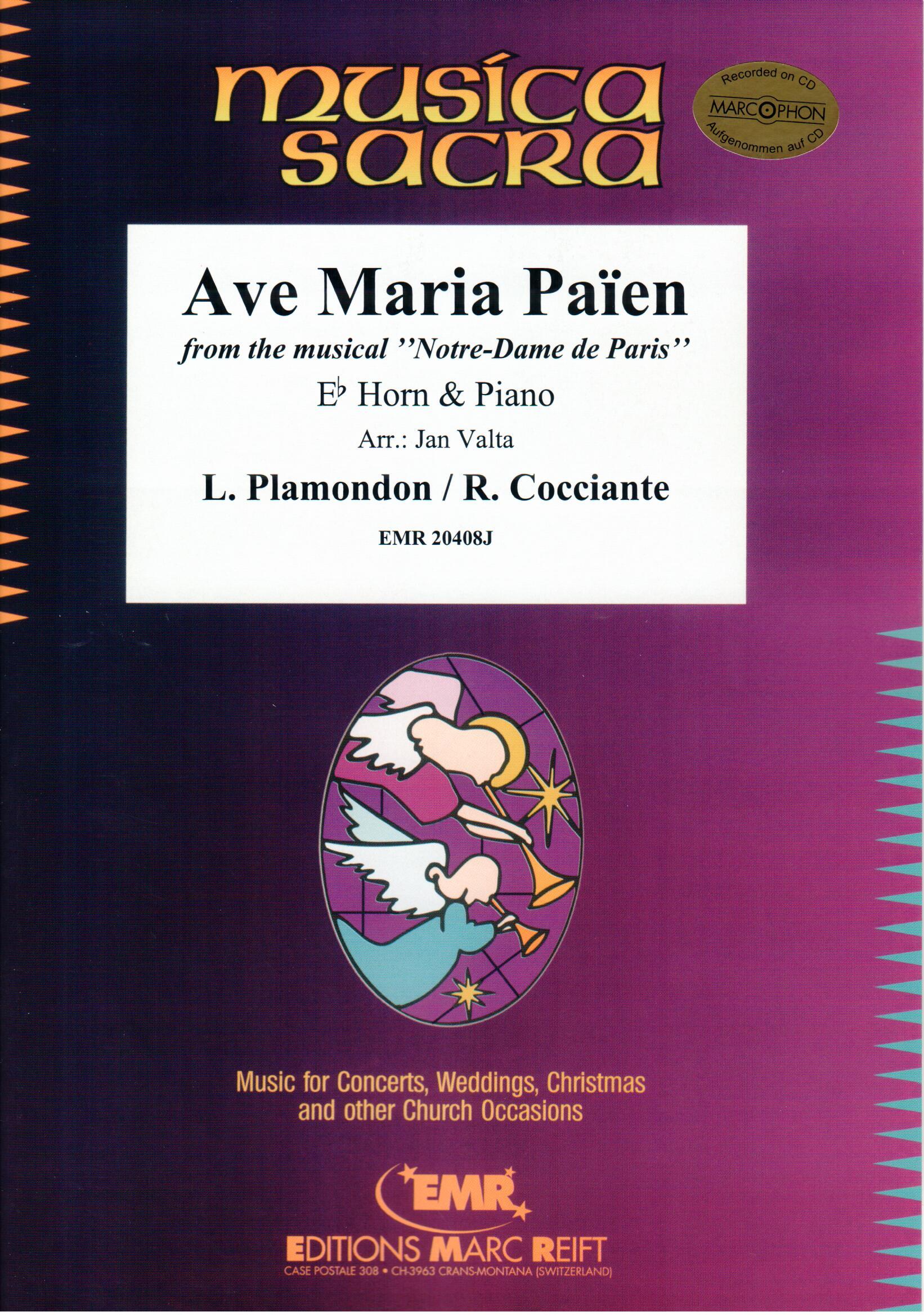 AVE MARIA, SOLOS for E♭. Horn