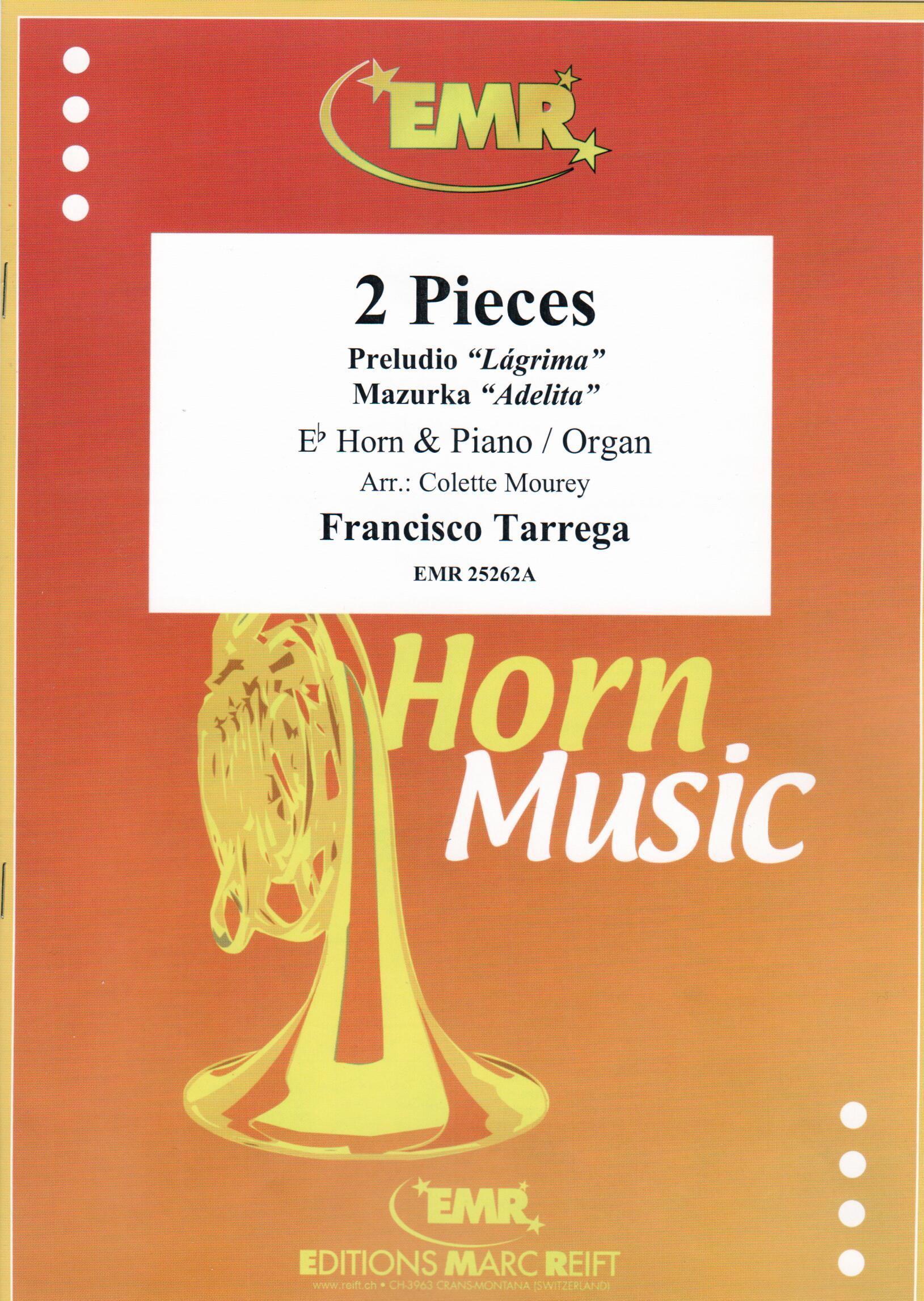 2 PIECES, SOLOS for E♭. Horn