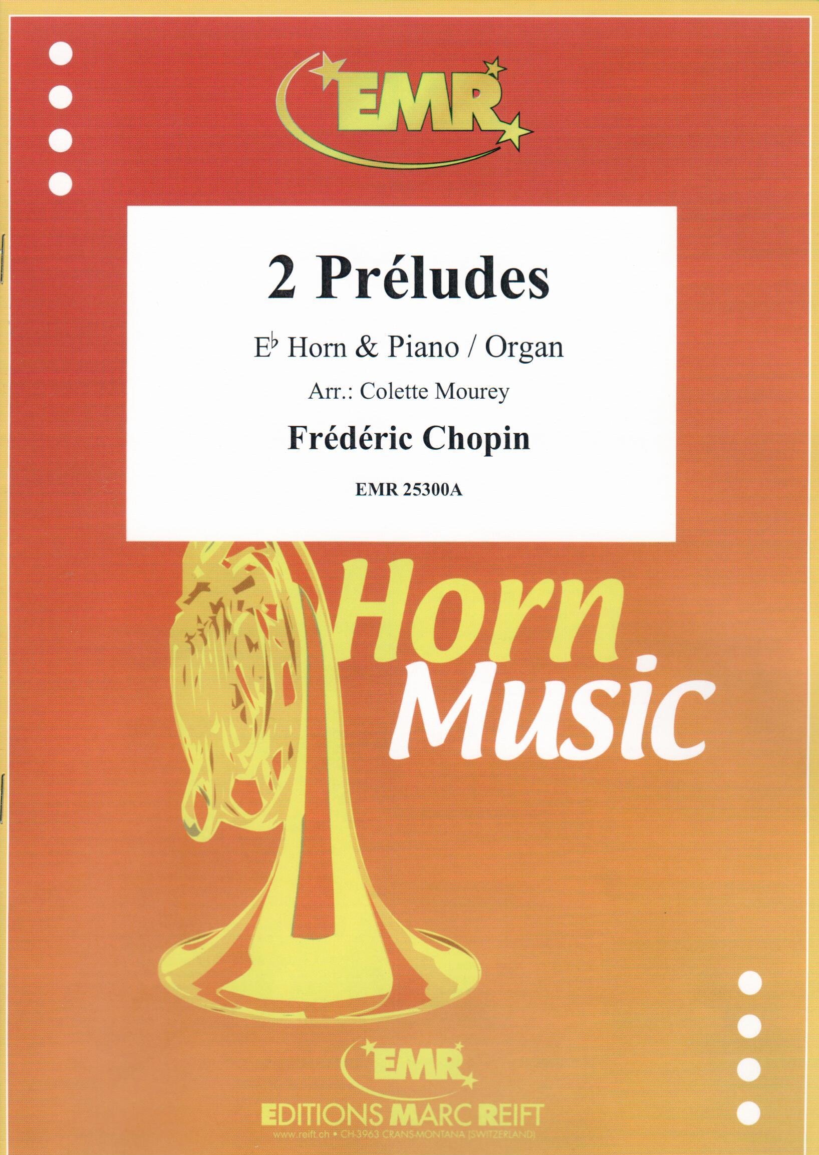 2 PRéLUDES, SOLOS for E♭. Horn