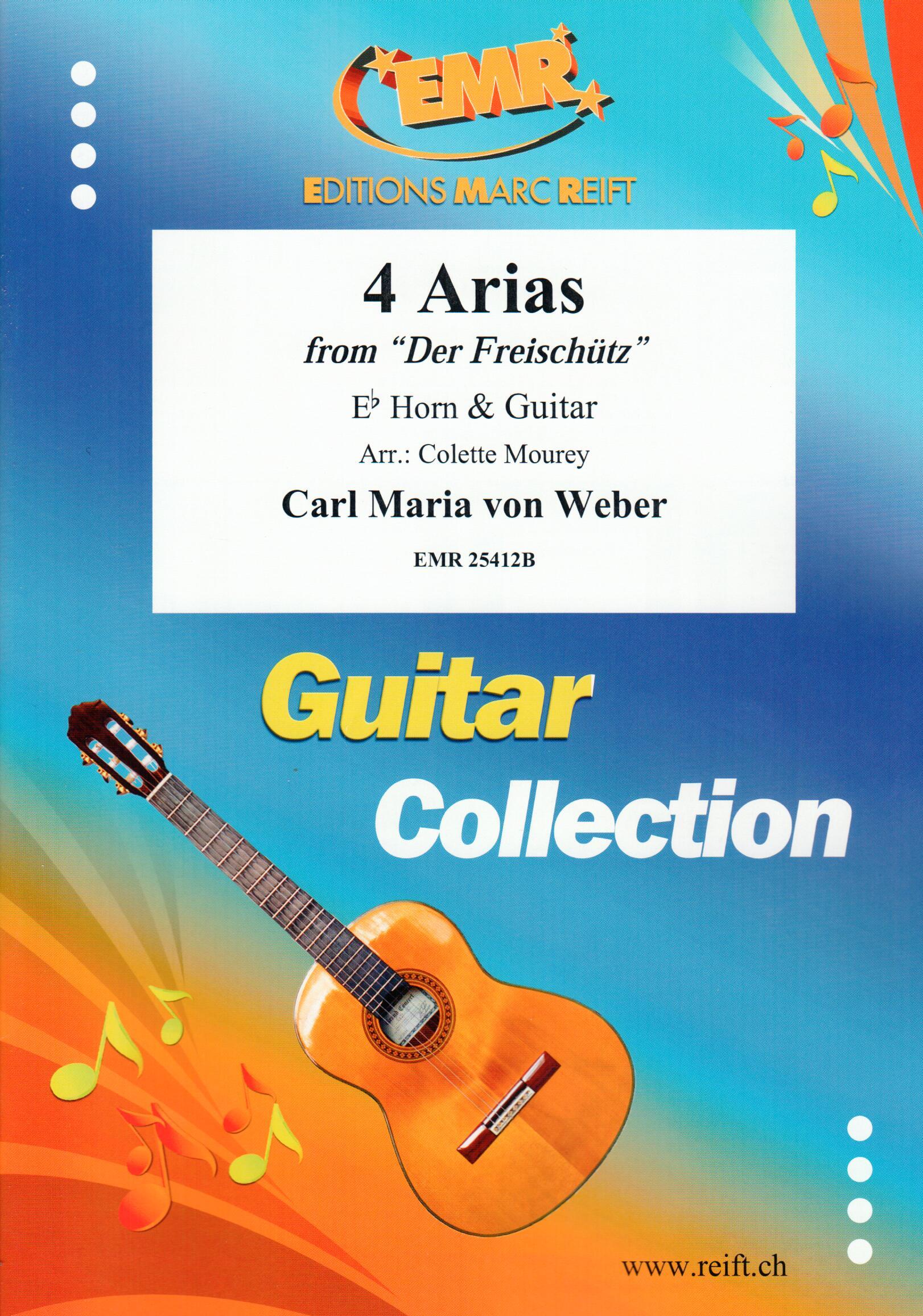 4 ARIAS, SOLOS for E♭. Horn