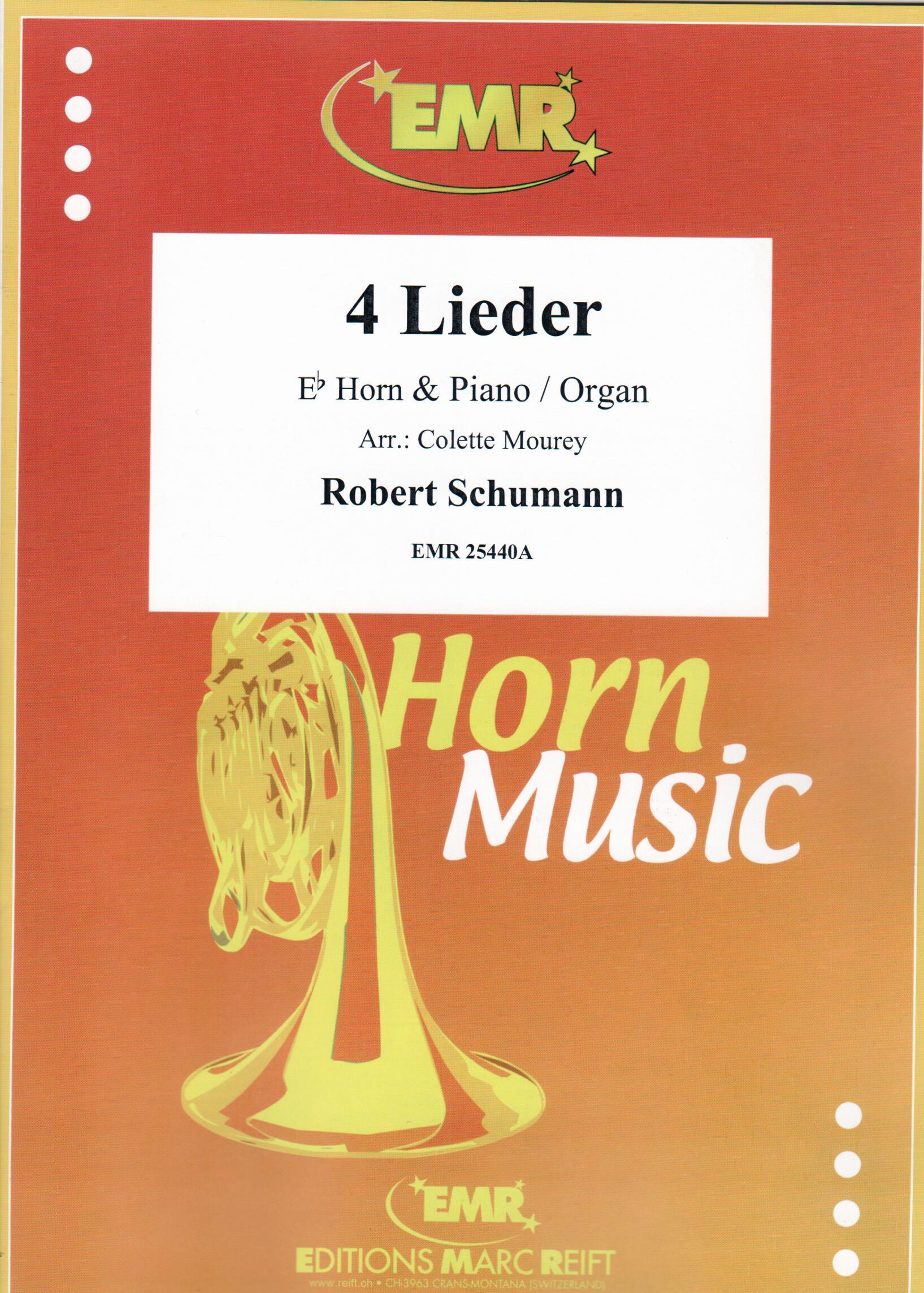 4 LIEDER, SOLOS for E♭. Horn