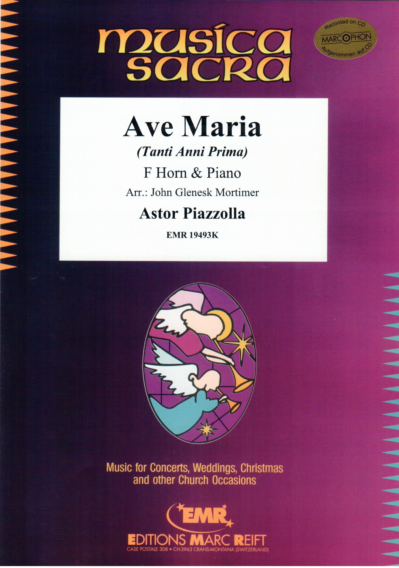 AVE MARIA, SOLOS for Horn in F