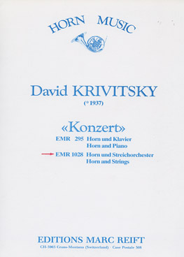 KONZERT, SOLOS for Horn in F