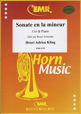 SONATE EN LA MINEUR, SOLOS for Horn in F