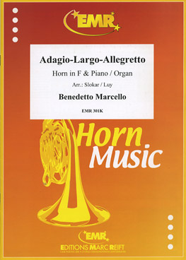 ADAGIO-LARGO-ALLEGRETTO, SOLOS for Horn in F