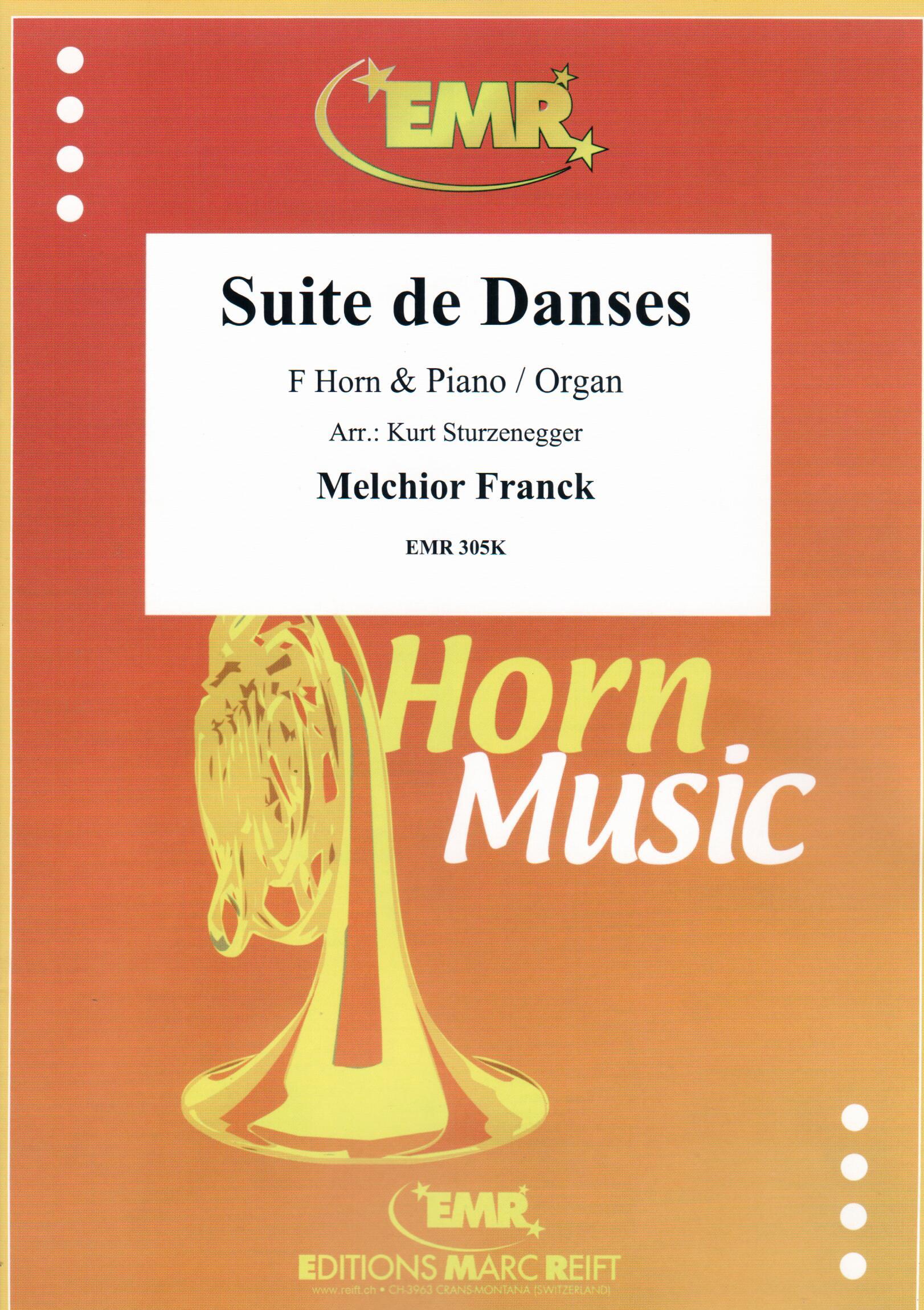 SUITE DE DANSES, SOLOS for Horn in F