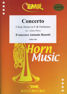 CONCERTO, SOLOS for Horn in F