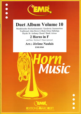 DUET ALBUM VOLUME 10, SOLOS for Horn in F